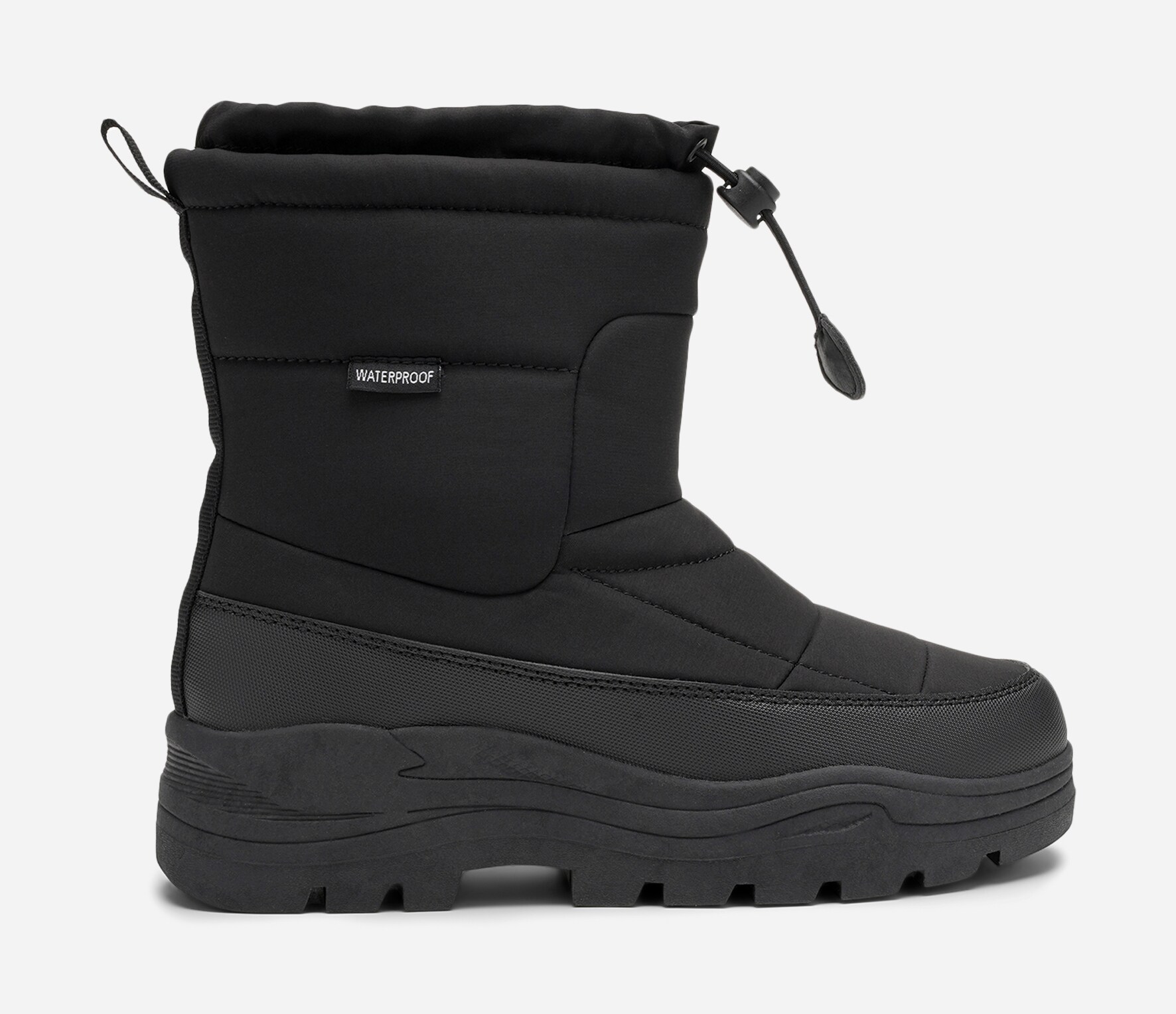 LEJON, Varmfodrade kängor waterproof Svarta