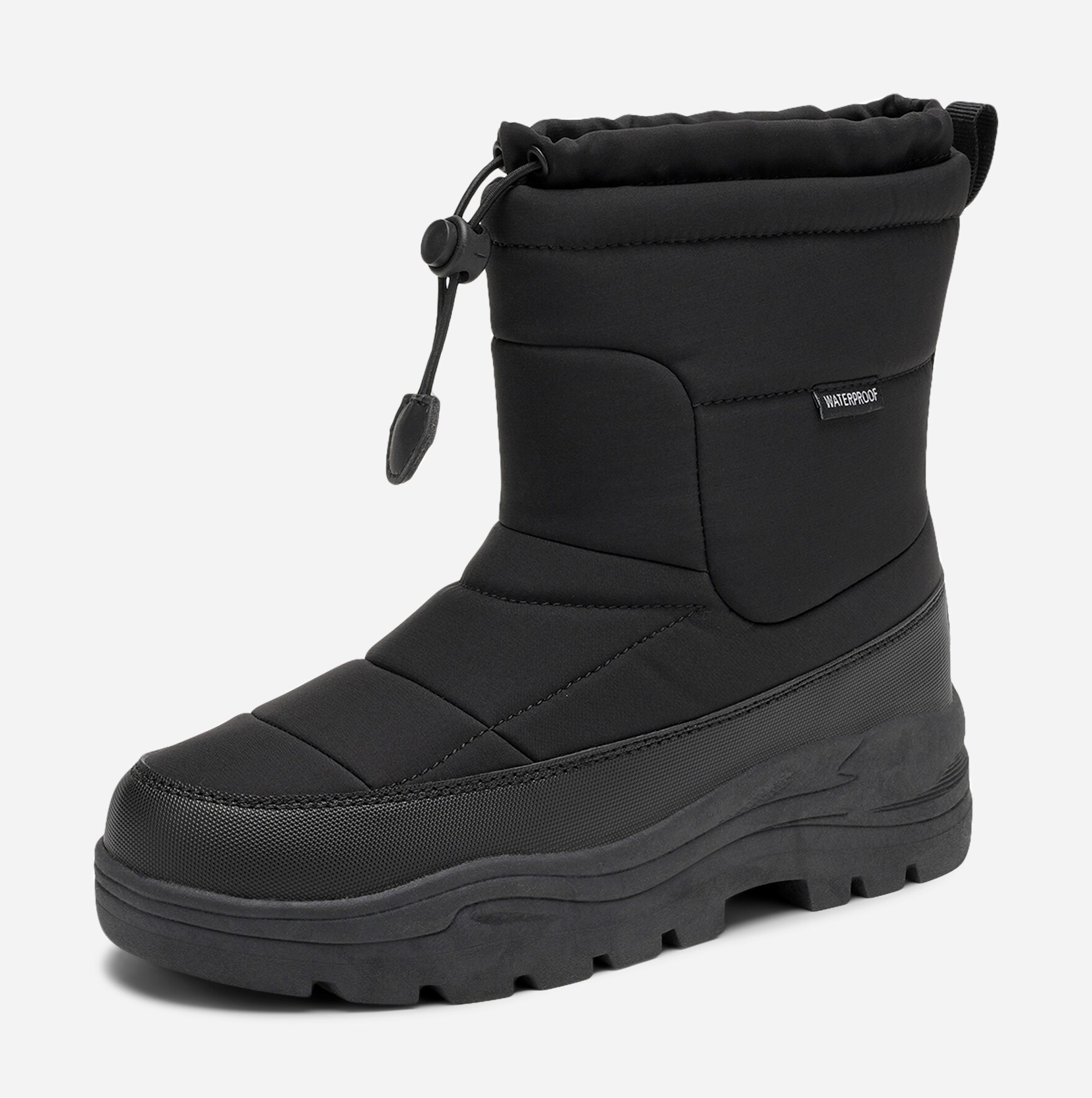 LEJON, Varmfodrade kängor waterproof Svarta