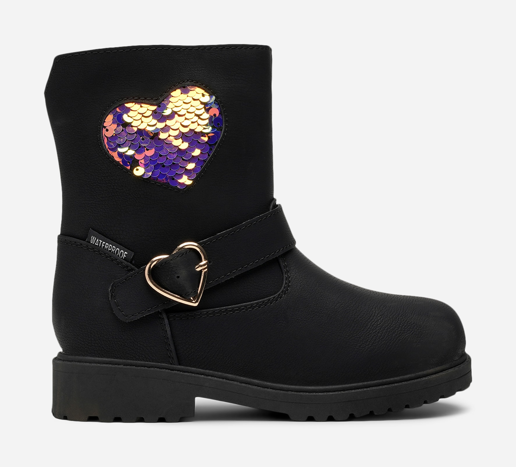ZOEY, Varmfodrade boots, waterproof Svarta