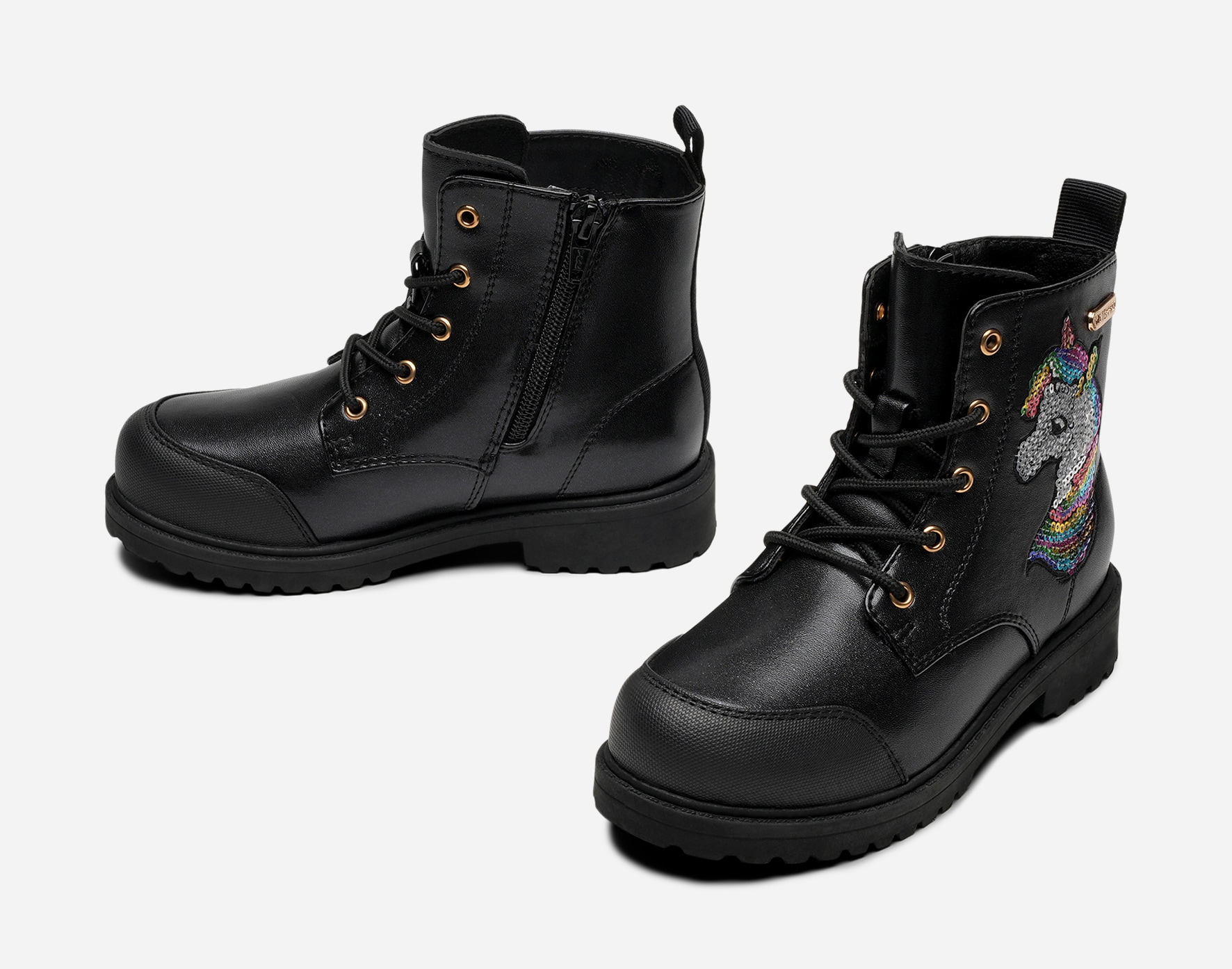 ZOEY, Kängor waterproof Svarta