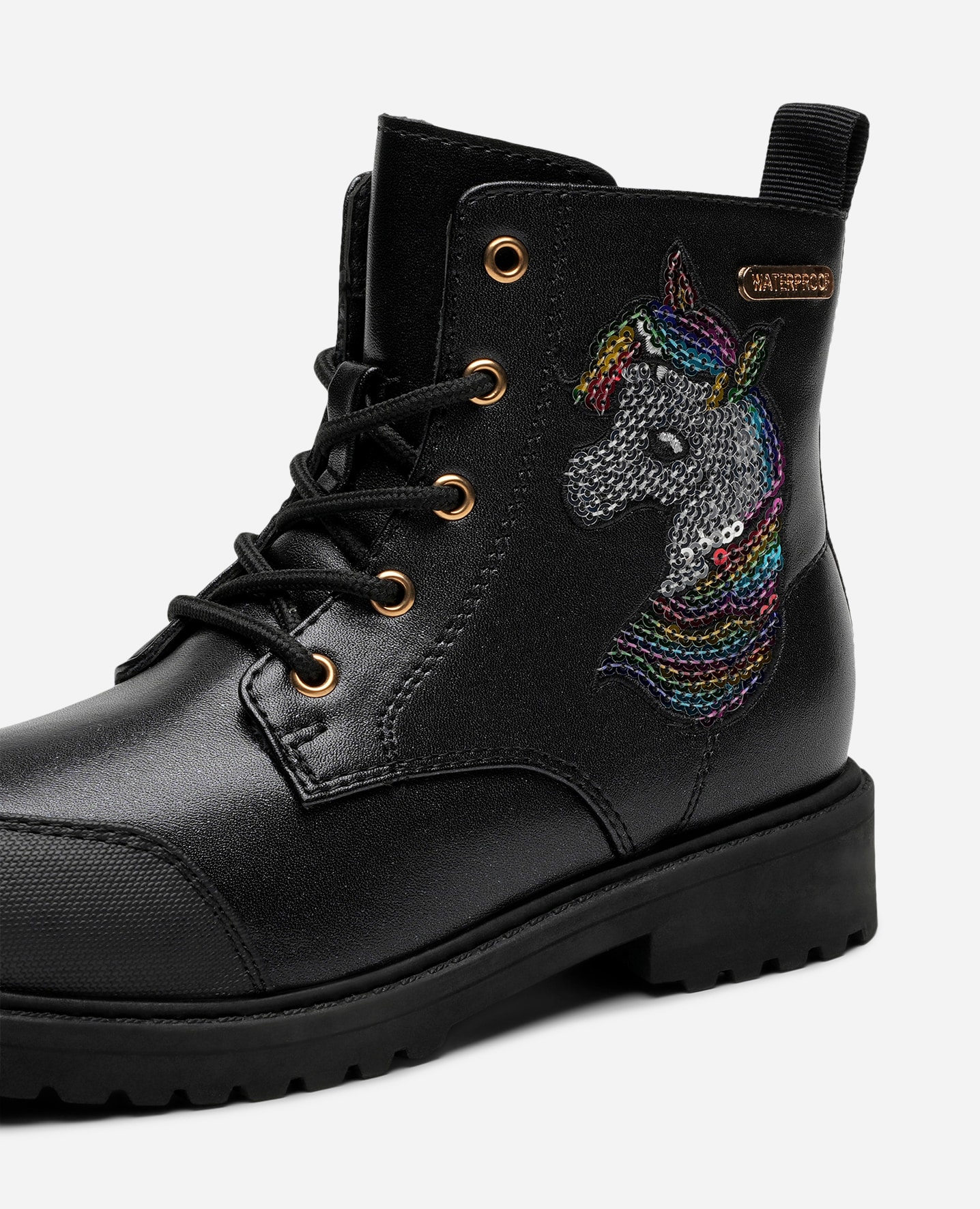 ZOEY, Kängor waterproof Svarta