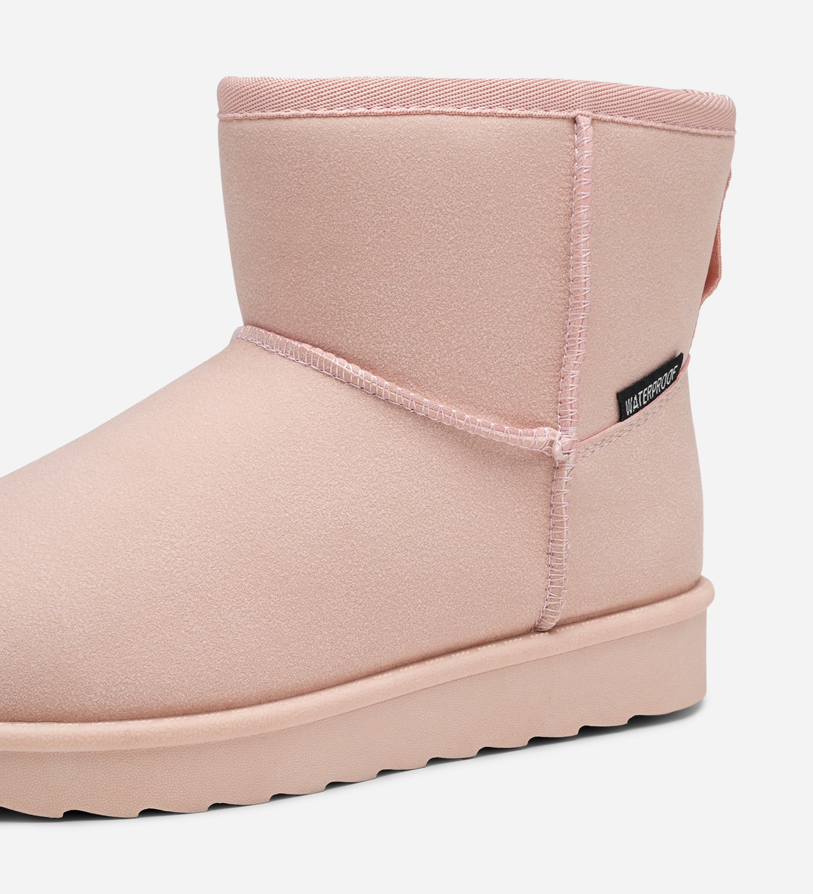 LEJON, Varmfodrade boots, waterproof Rosa