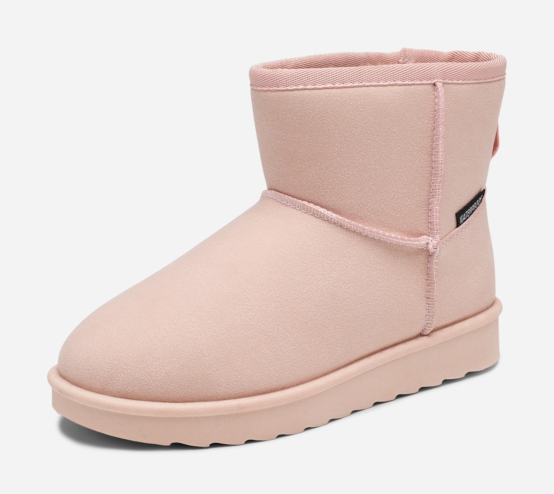 LEJON, Varmfodrade boots, waterproof Rosa