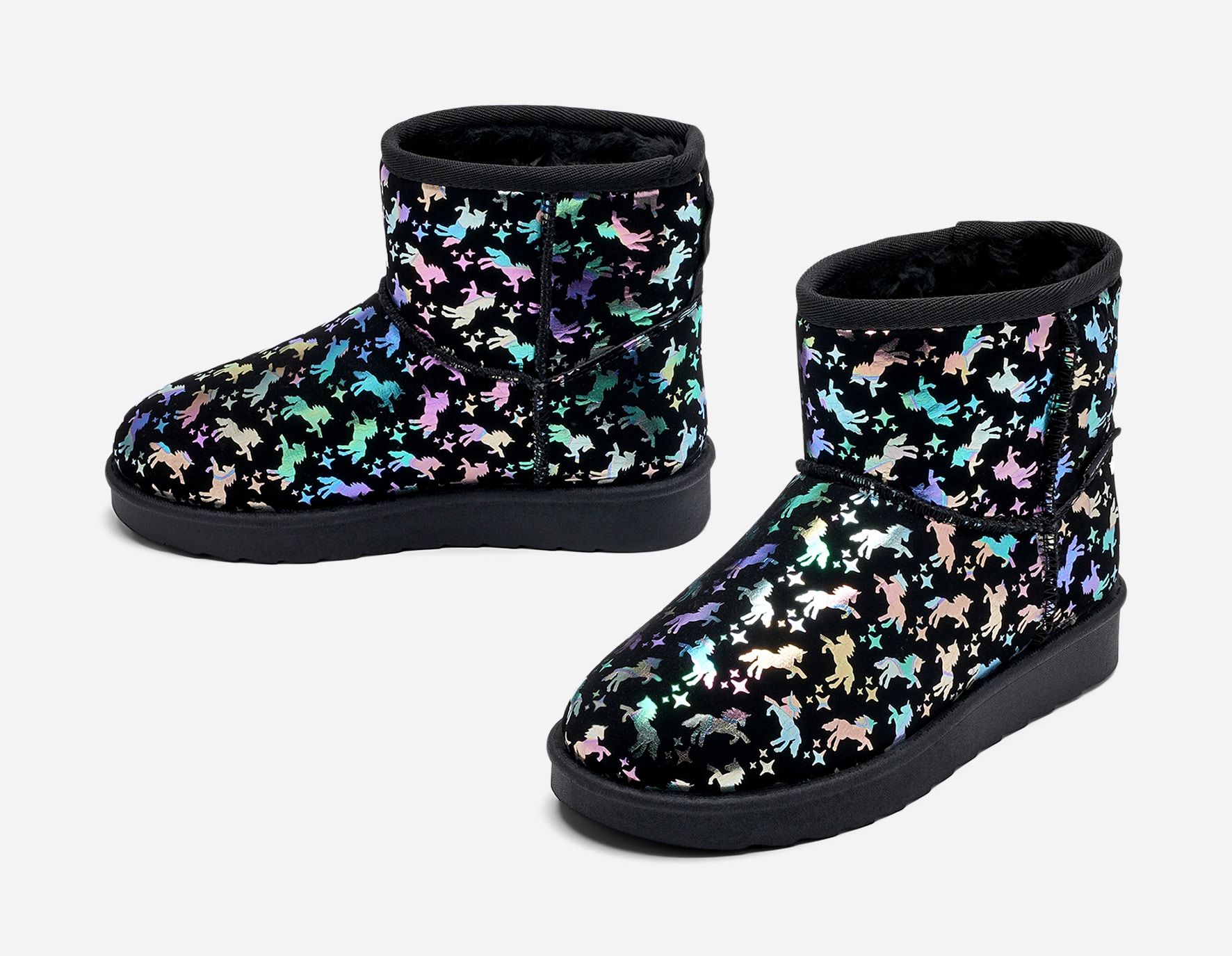 LEJON, Varmfodrade boots, waterproof Flerfärgade