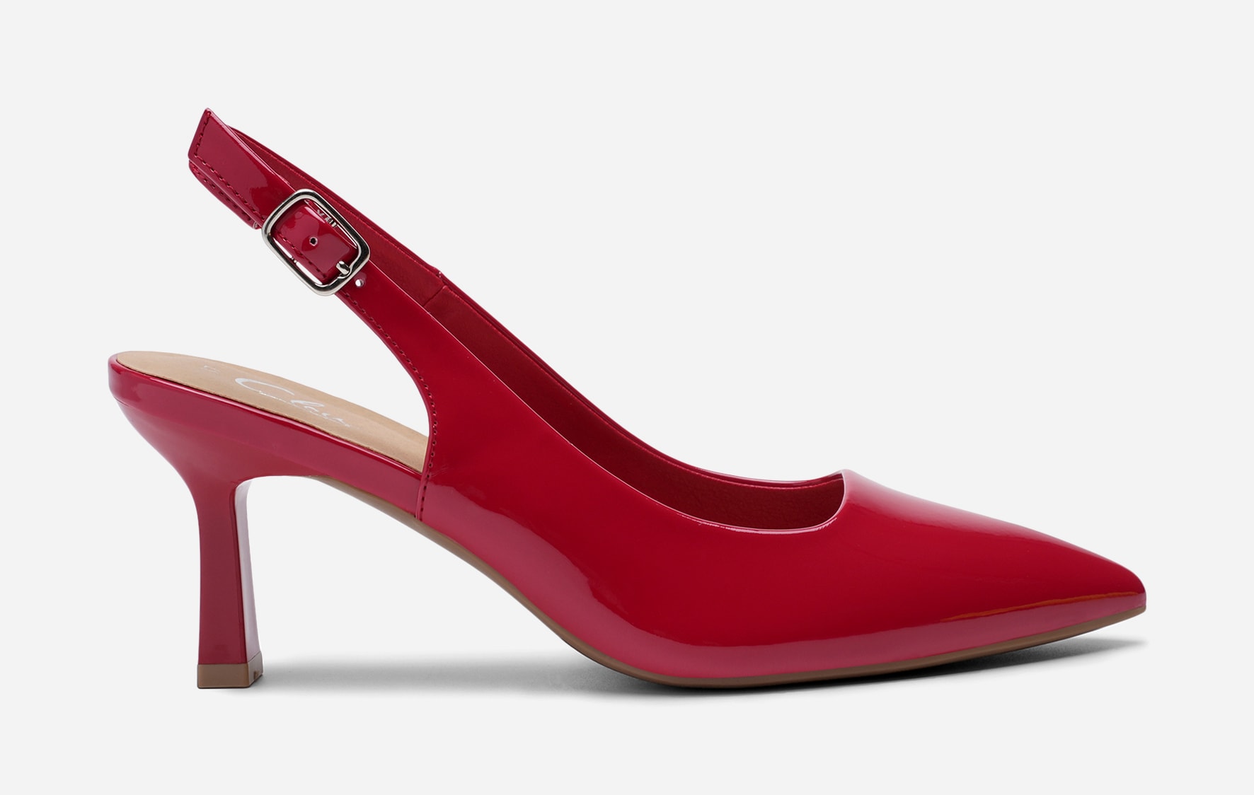 CLOU, Pumps med slingback Röda