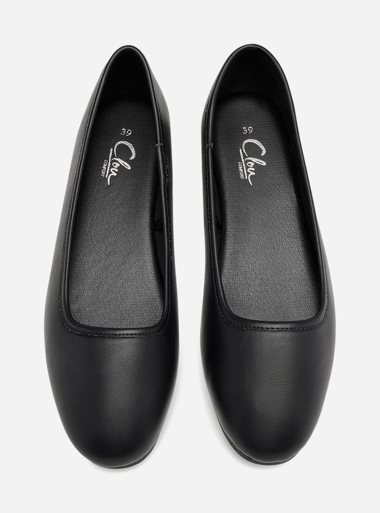 CLOU COMFORT, Ballerinaskor Svarta