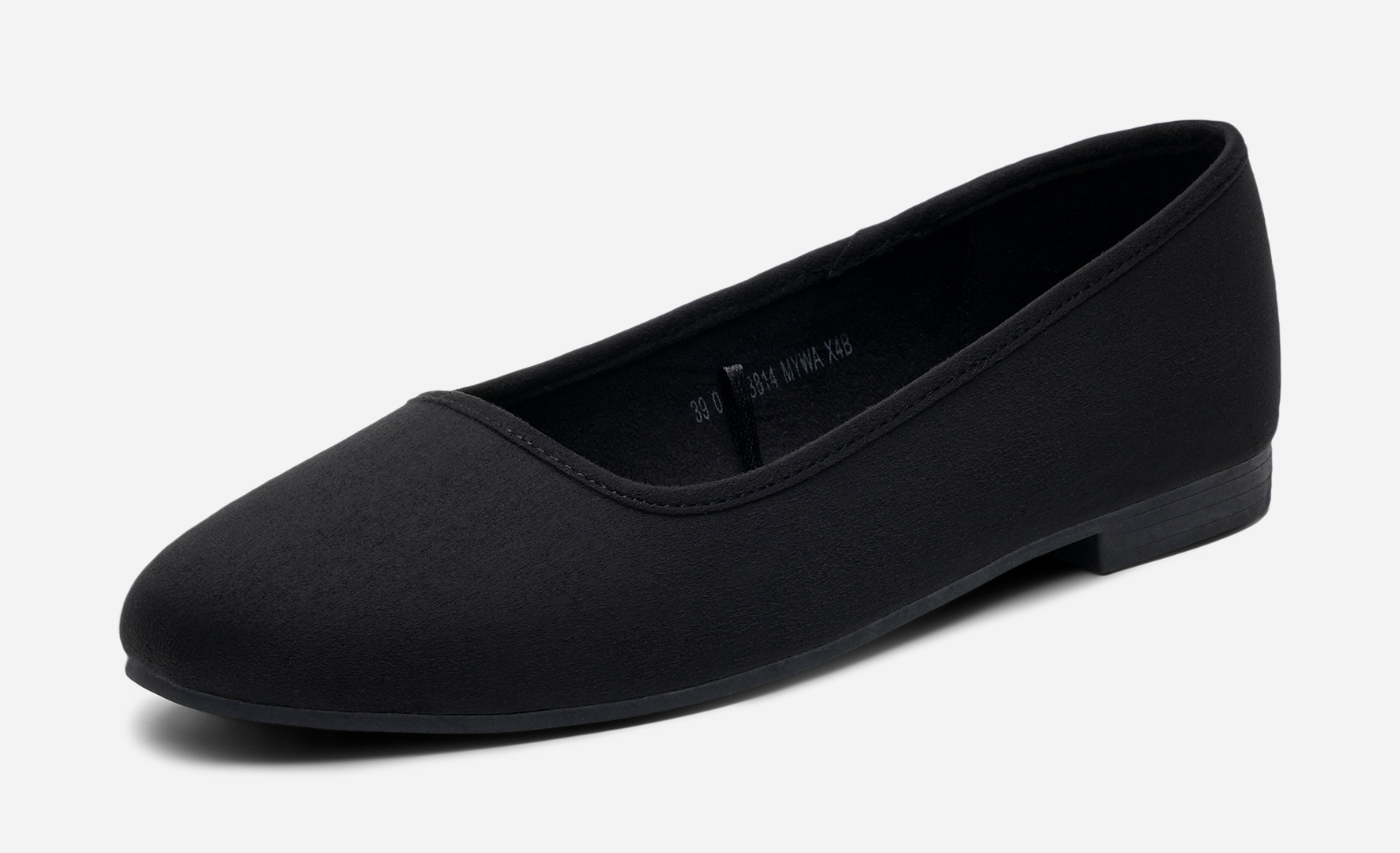 CLOU COMFORT, Ballerinaskor Svarta