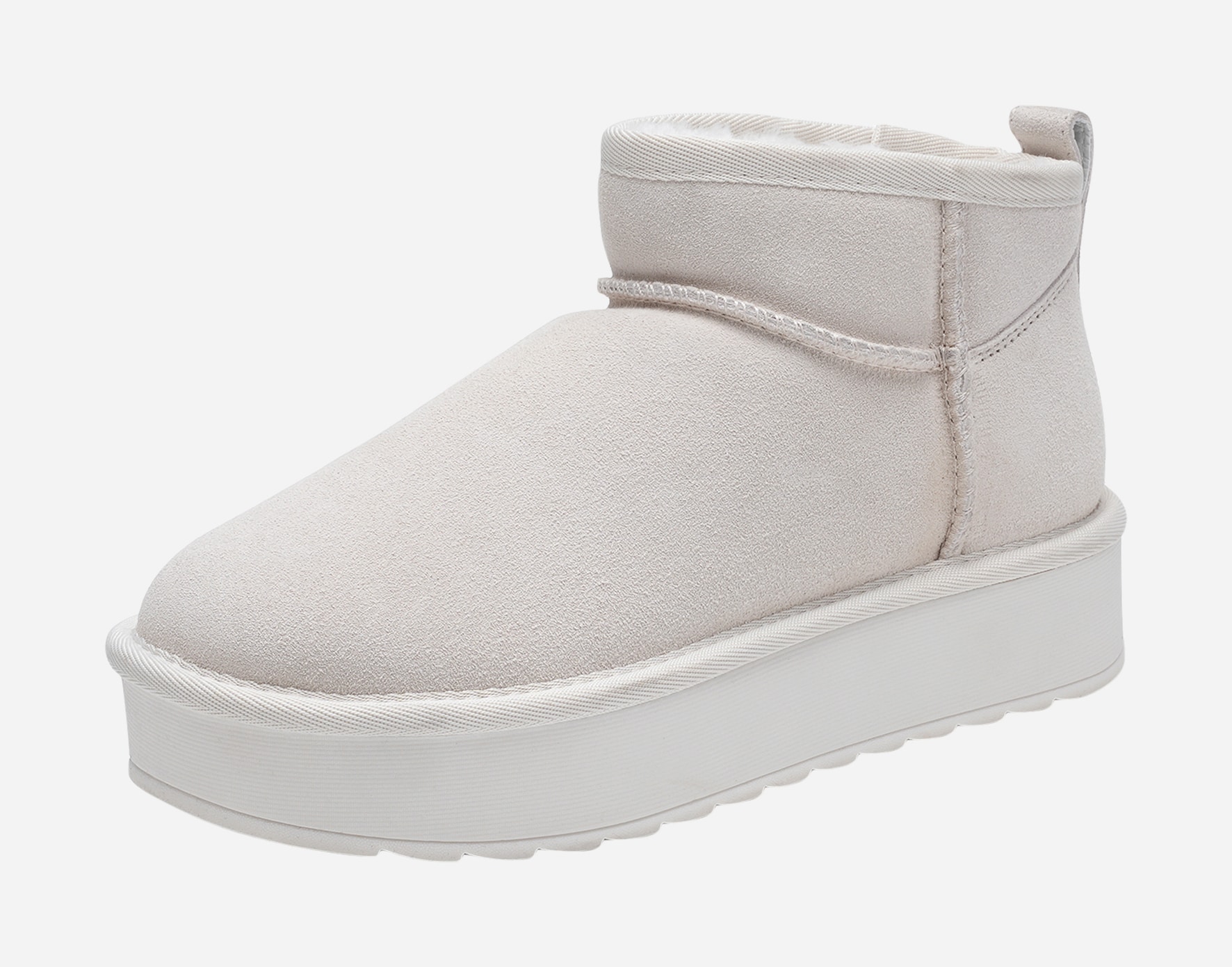 CLOU, Varmfodrade boots Vita