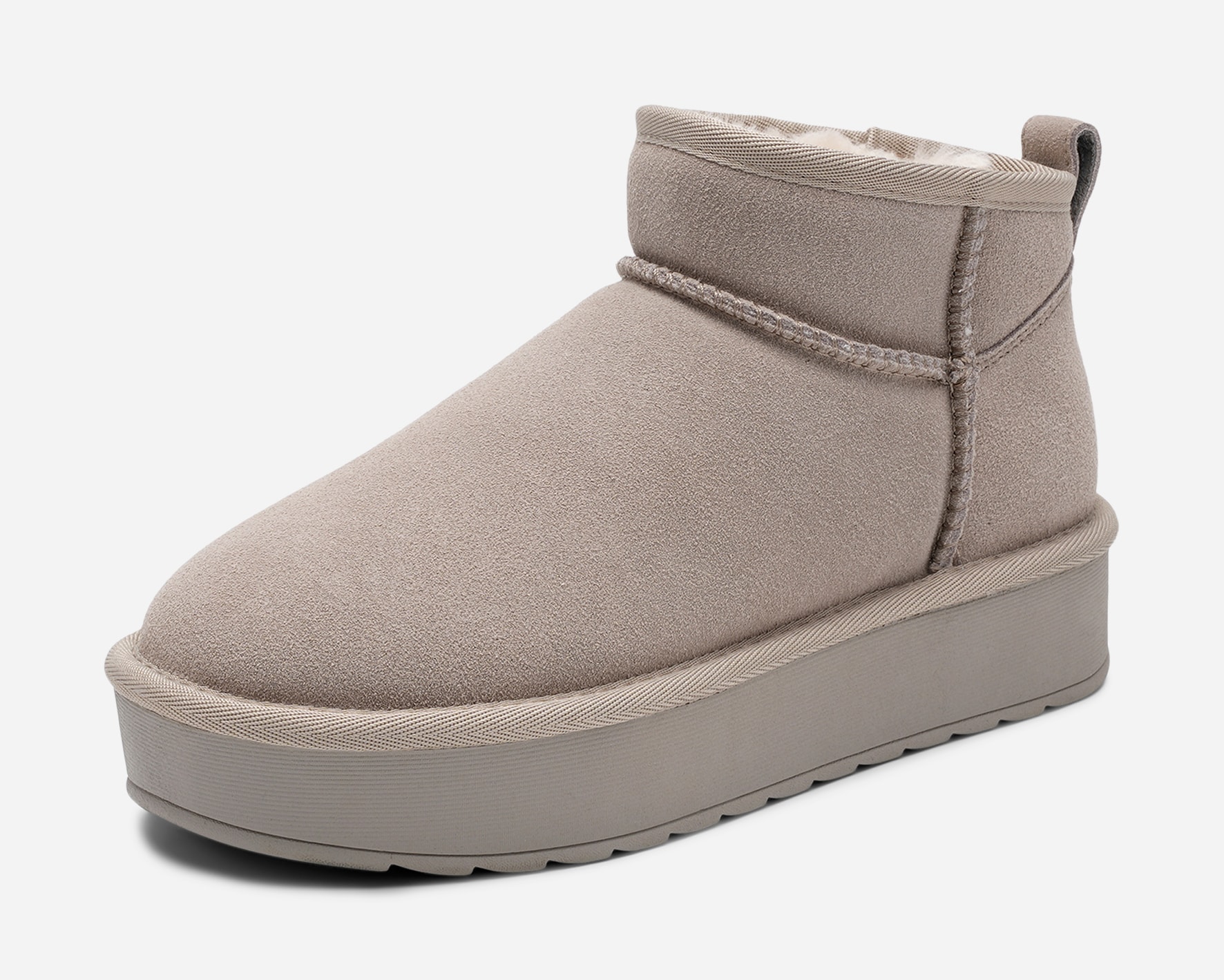 CLOU, Varmfodrade boots Gråa