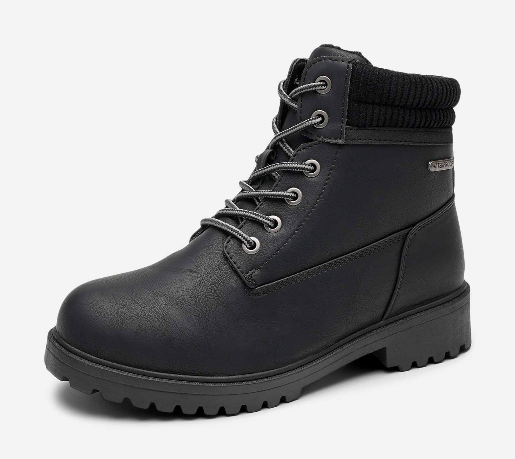 LEJON, Varmfodrade kängor waterproof Svarta