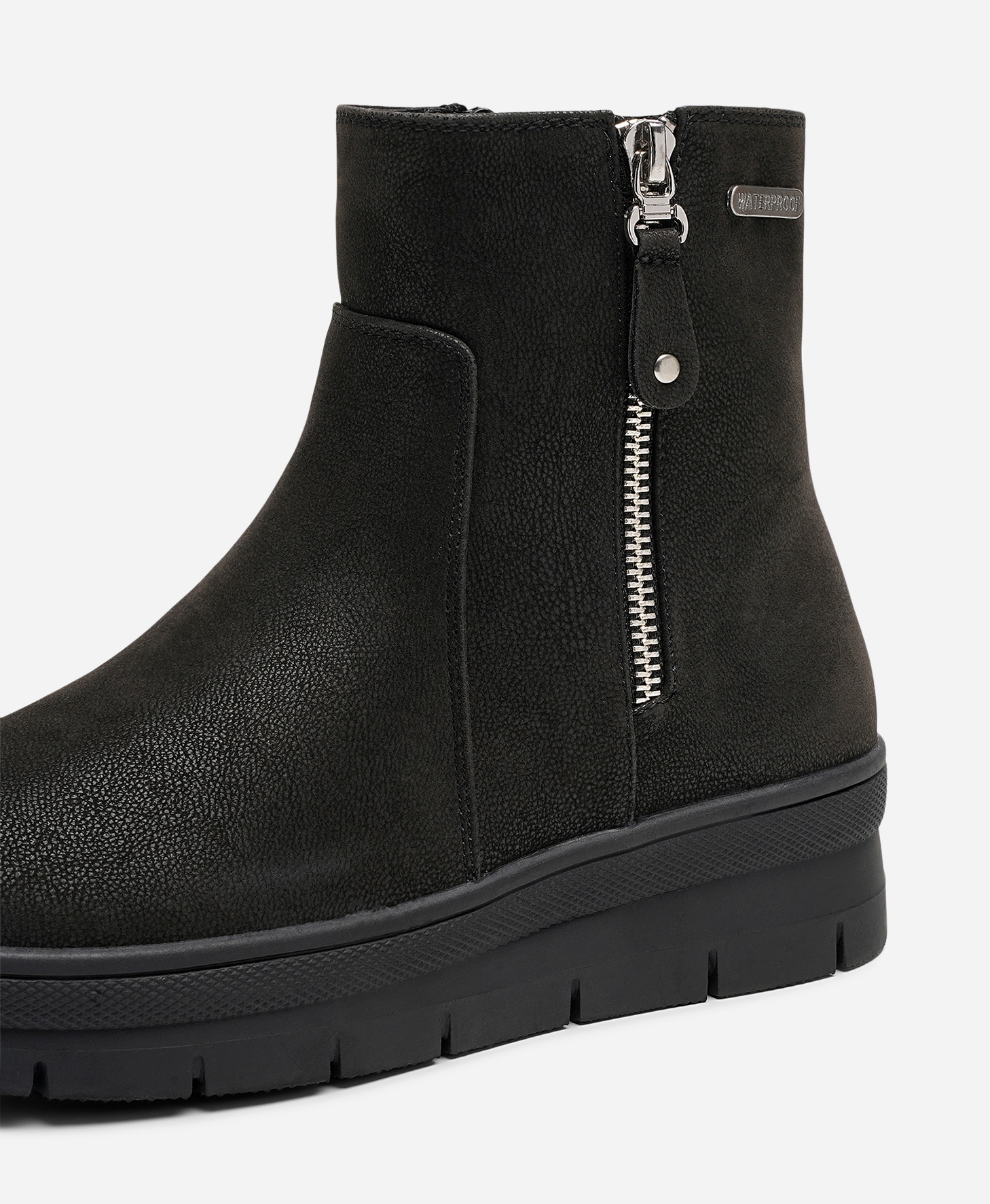 CLOU COMFORT, Varmfodrade boots, waterproof Svarta