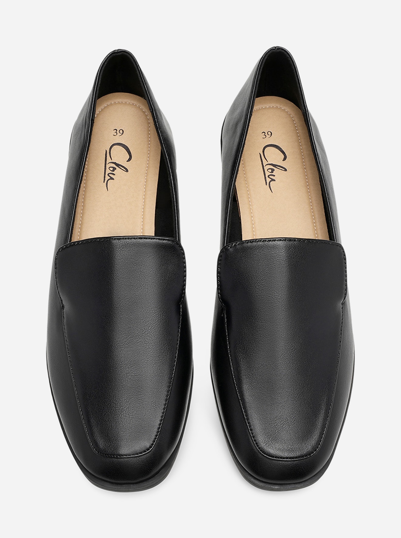 CLOU, Loafers Svarta