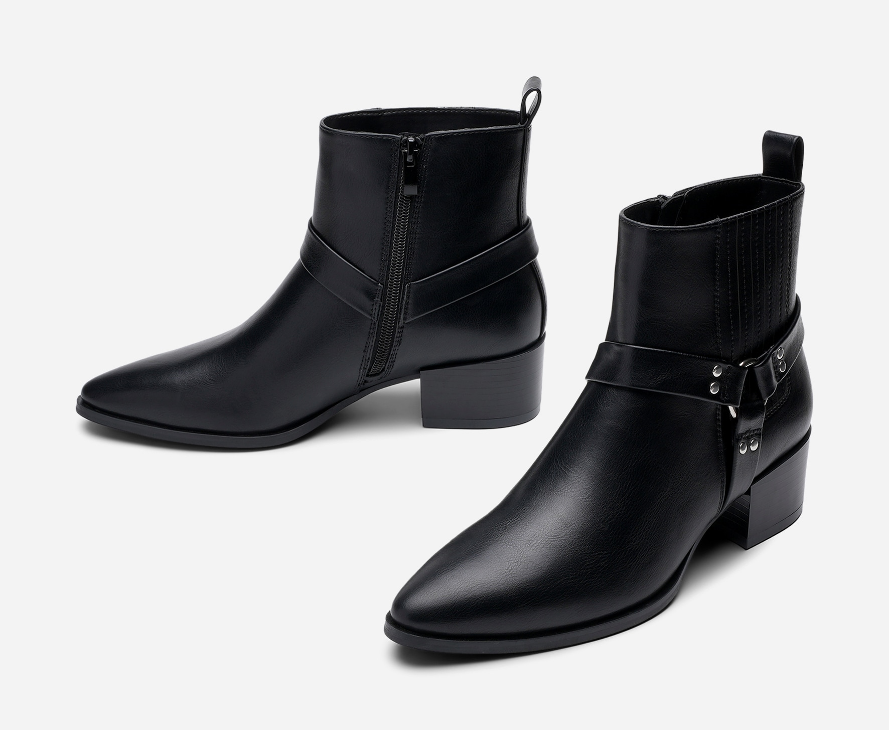 CLOU, Cowboyboots Svarta
