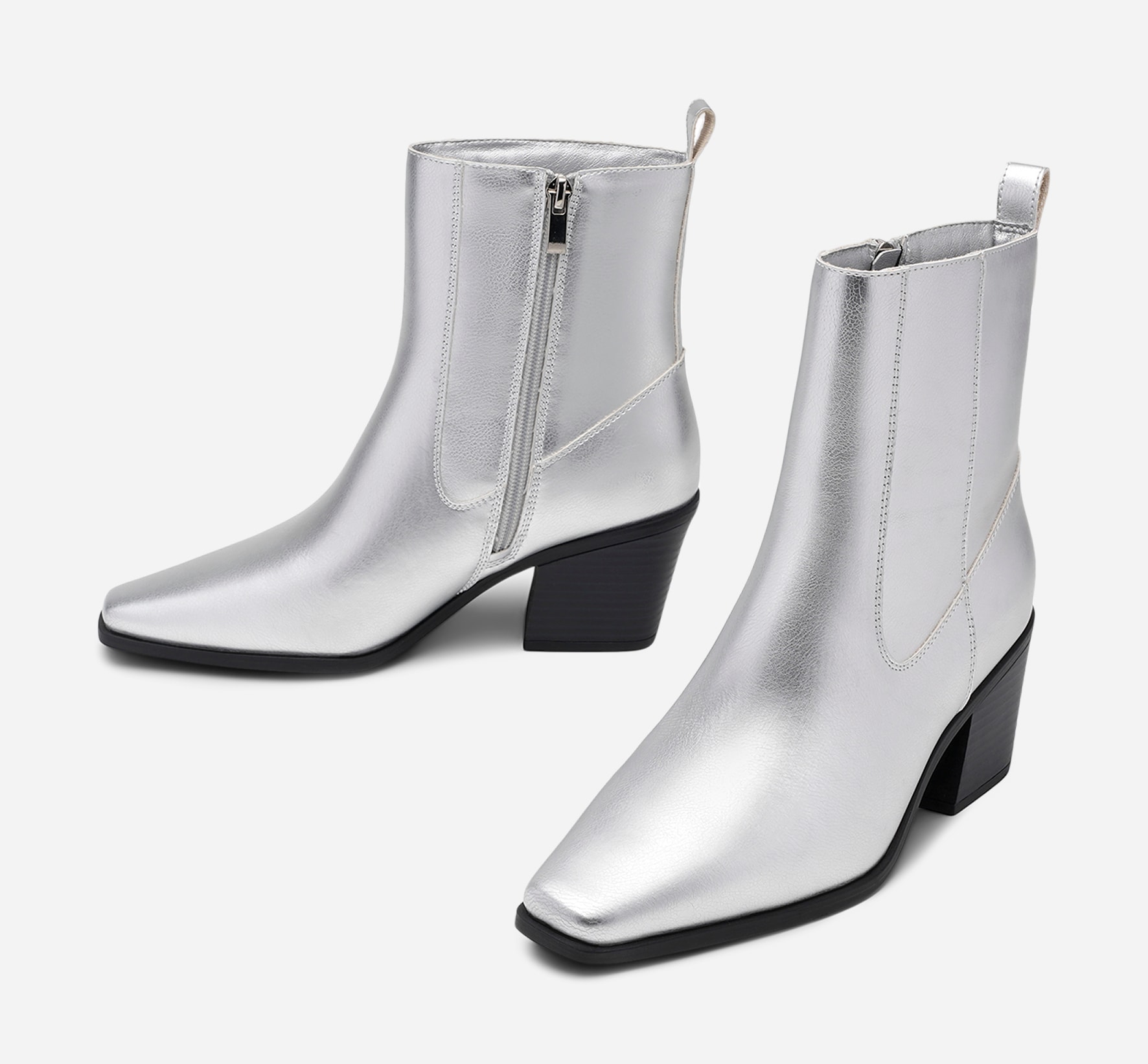 CLOU, Cowboyboots Metallfärgade