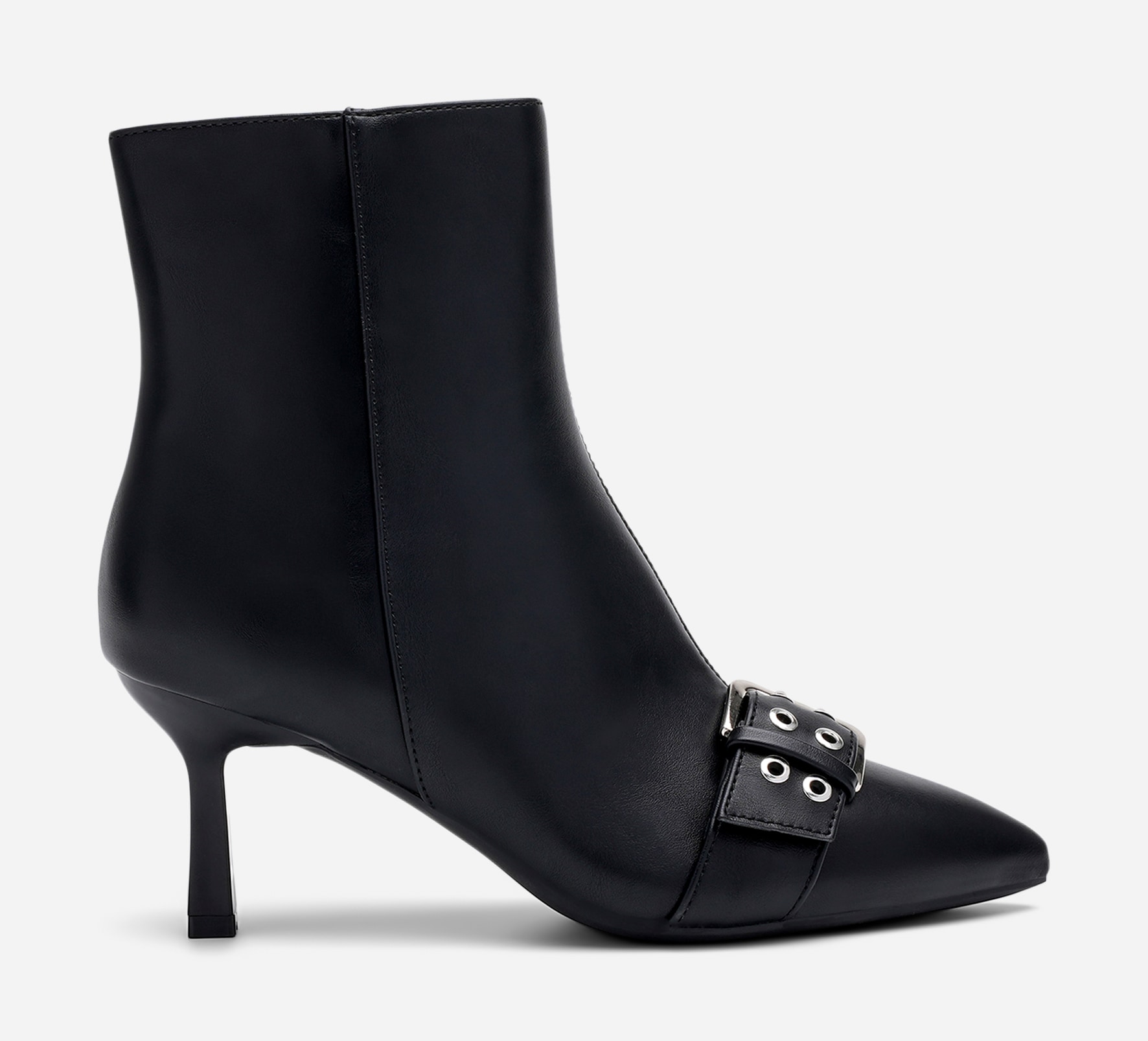 CLOU, Boots med spänne Svarta