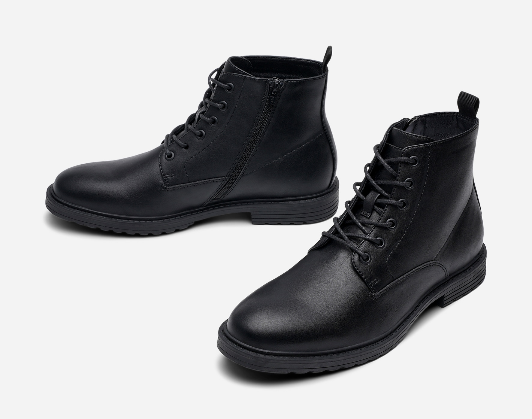 STEPSIDE, Kängor Svarta