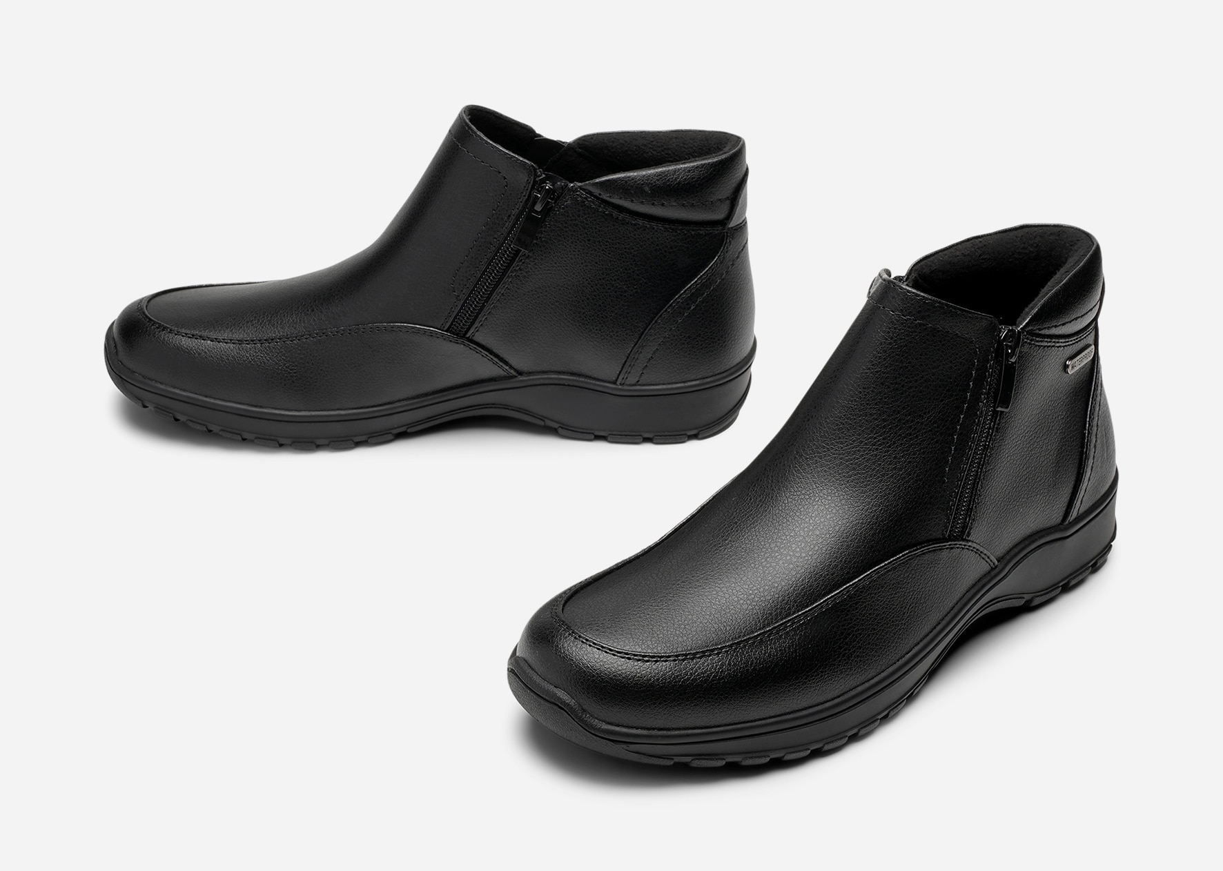 STEPSIDE, Fleecefodrade boots waterproof Svarta