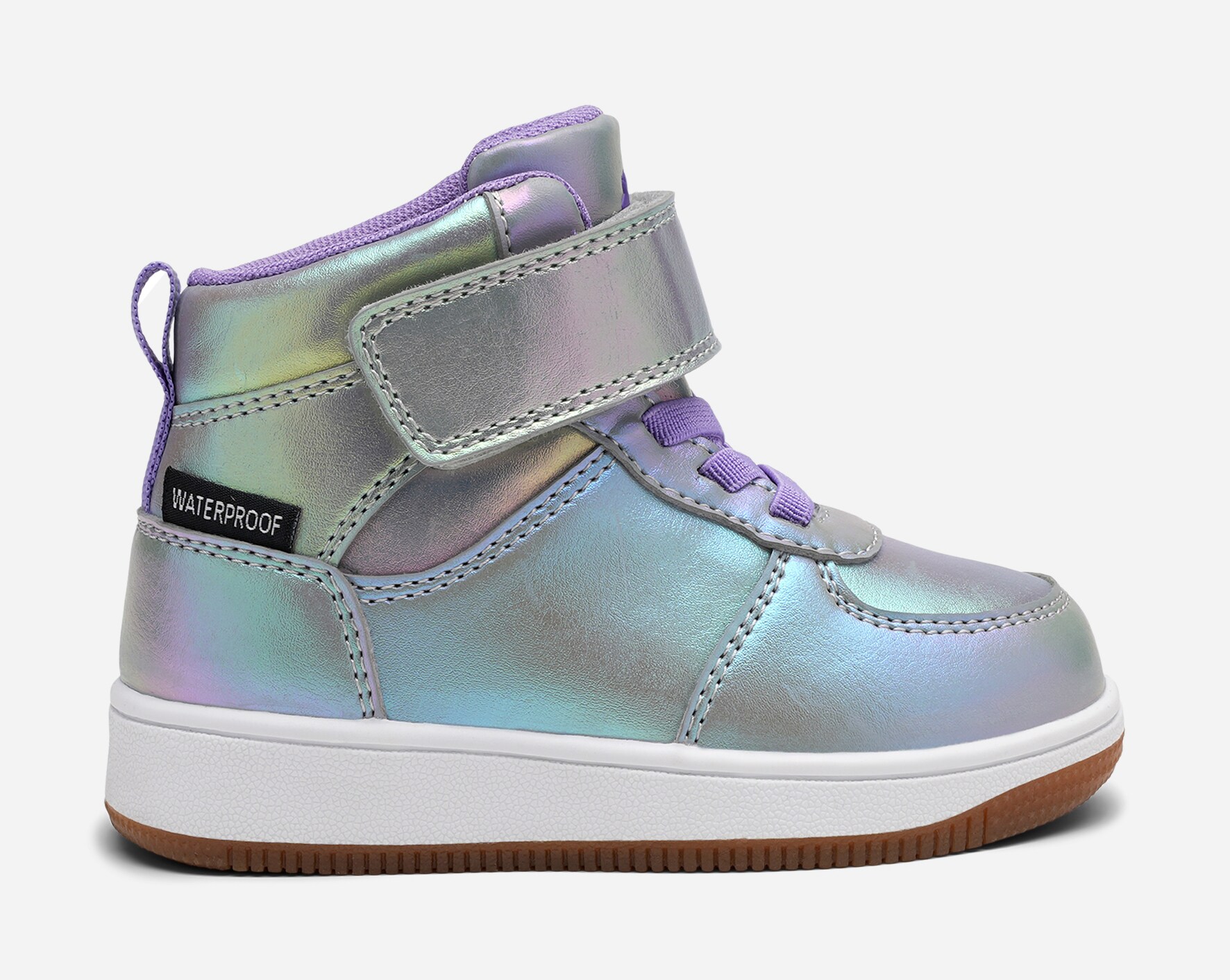 LEJON, Höga sneakers, waterproof Metallfärgade