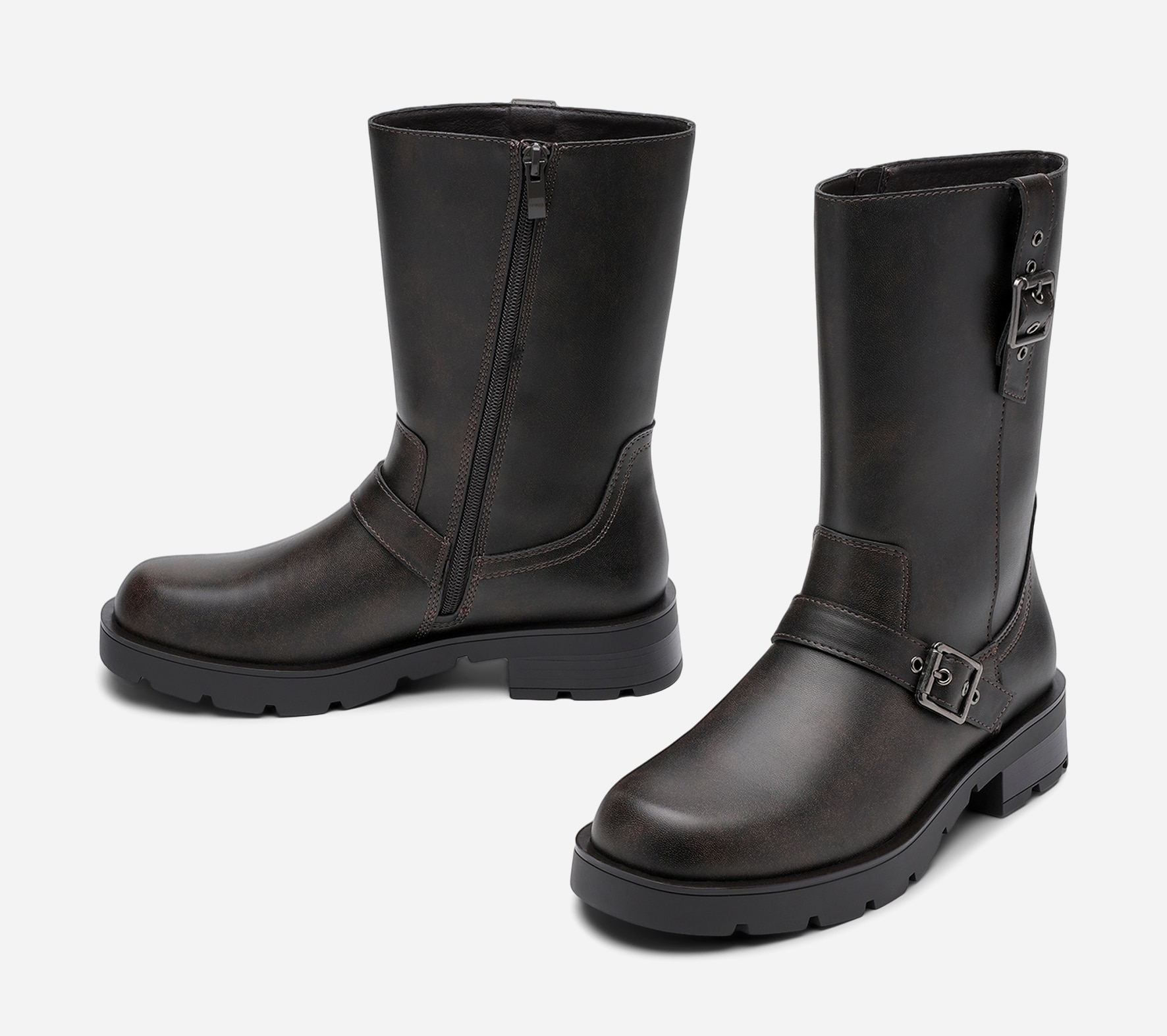 CLOU, Bikerboots Bruna