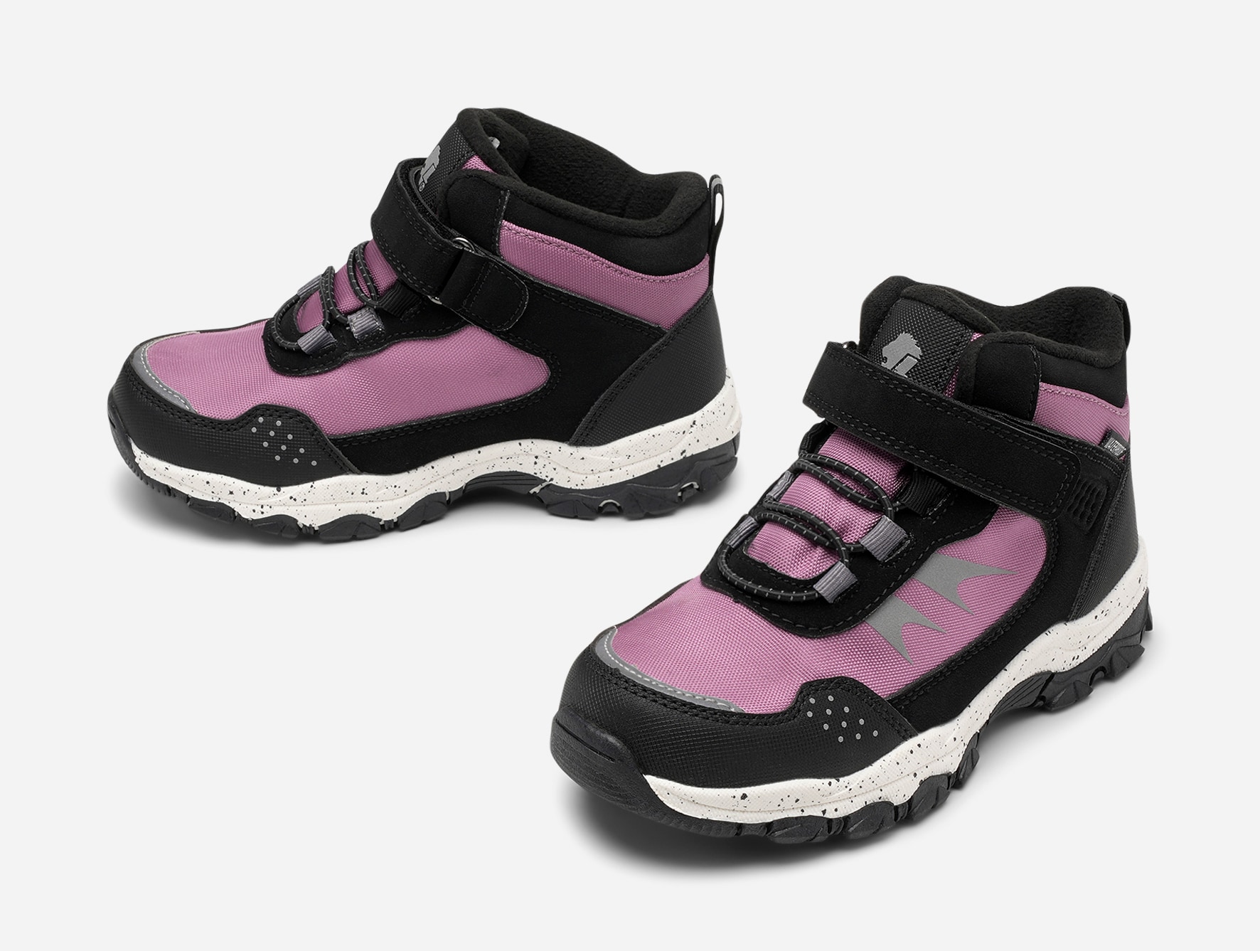 LEJON, Fleecefodrade kängor waterproof Lila