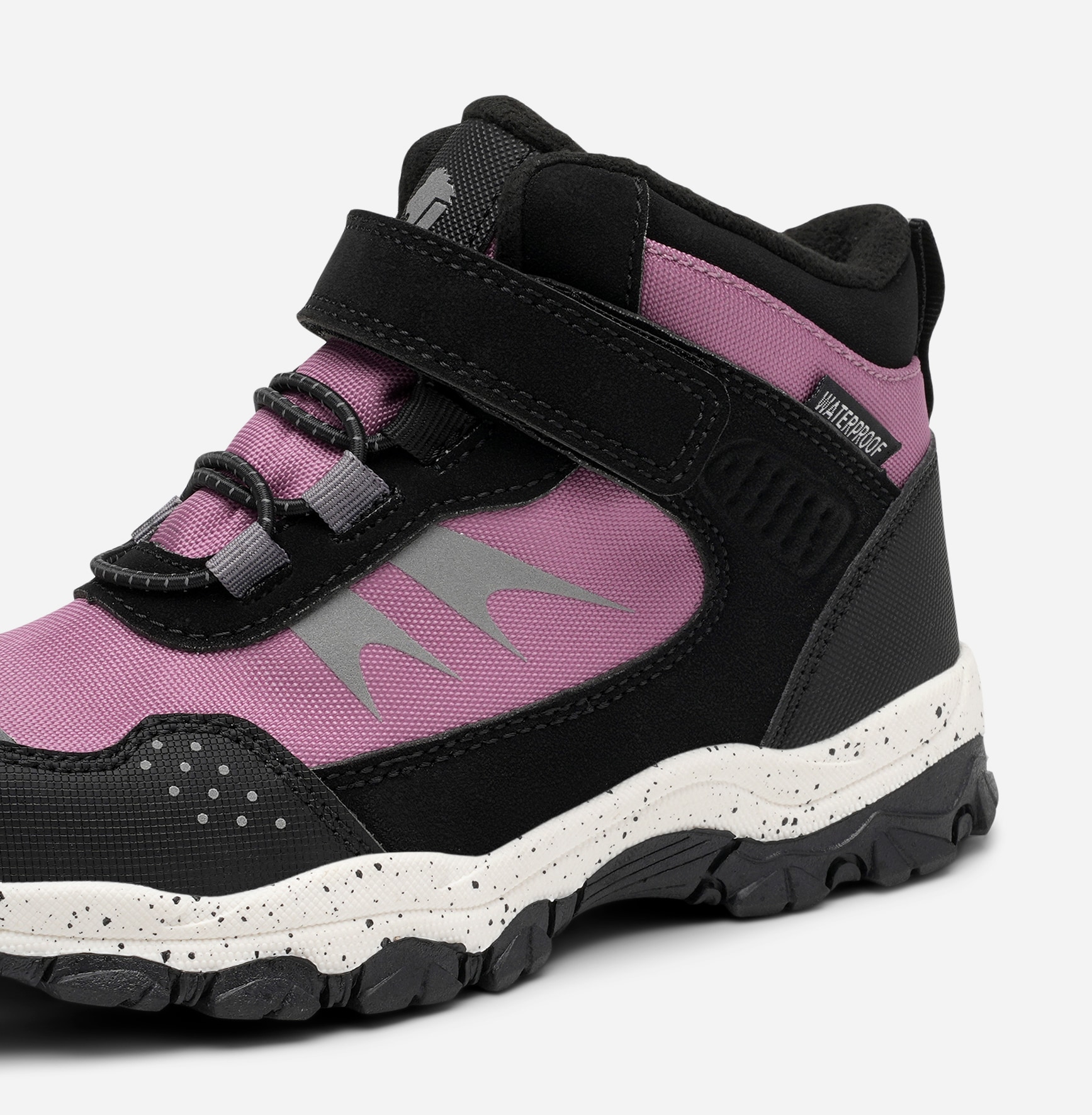 LEJON, Fleecefodrade kängor waterproof Lila