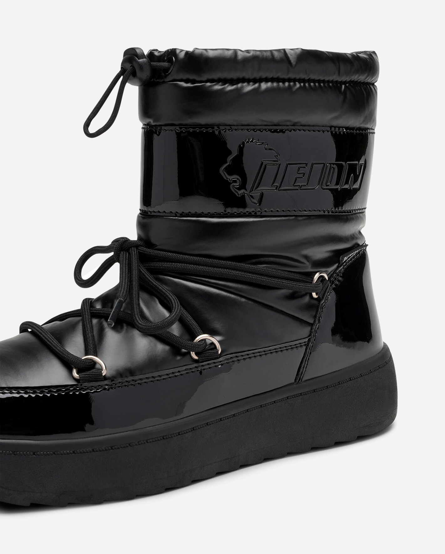 LEJON, Varmfodrade kängor waterproof Svarta