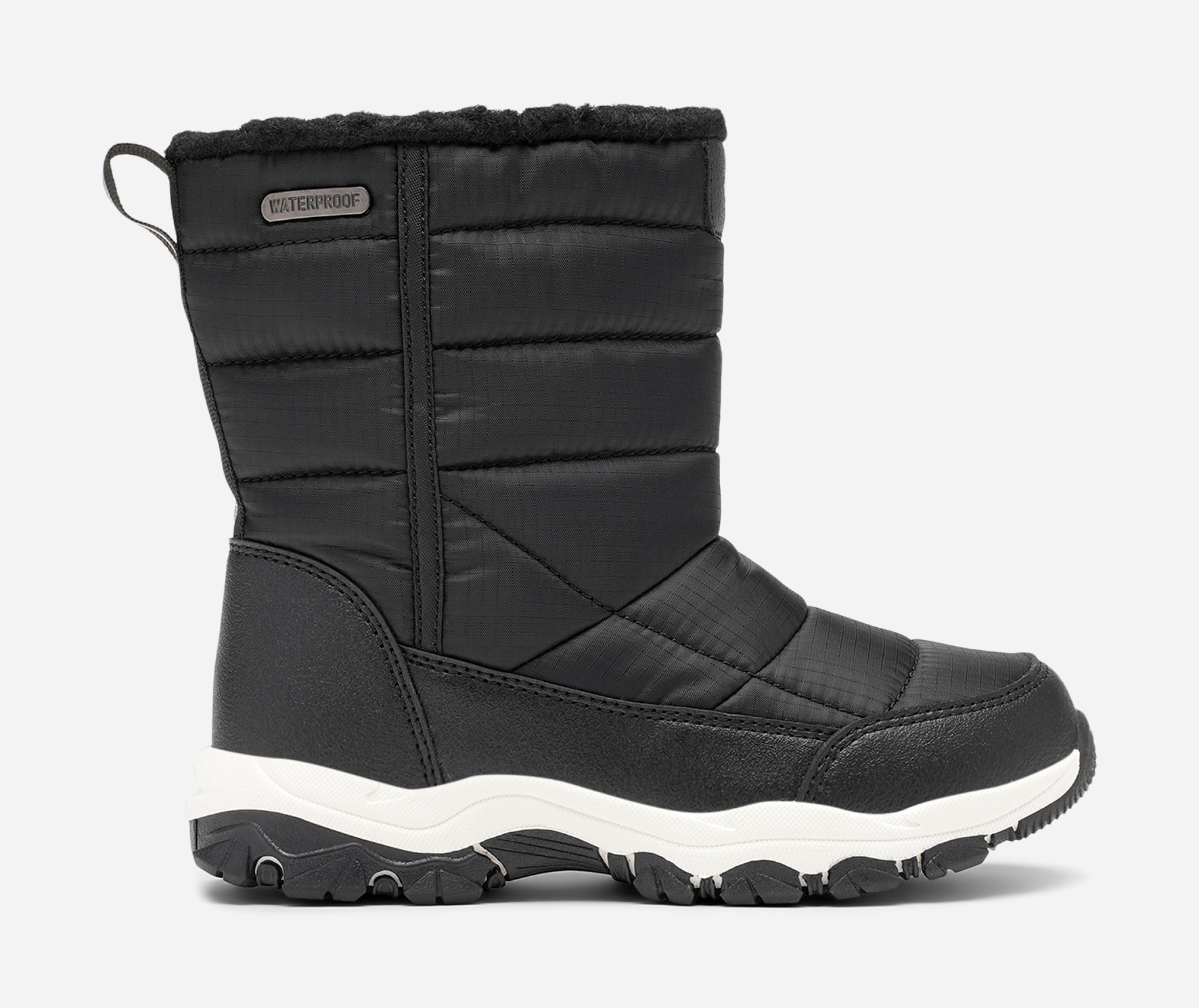 LEJON, Varmfodrade boots, waterproof Svarta