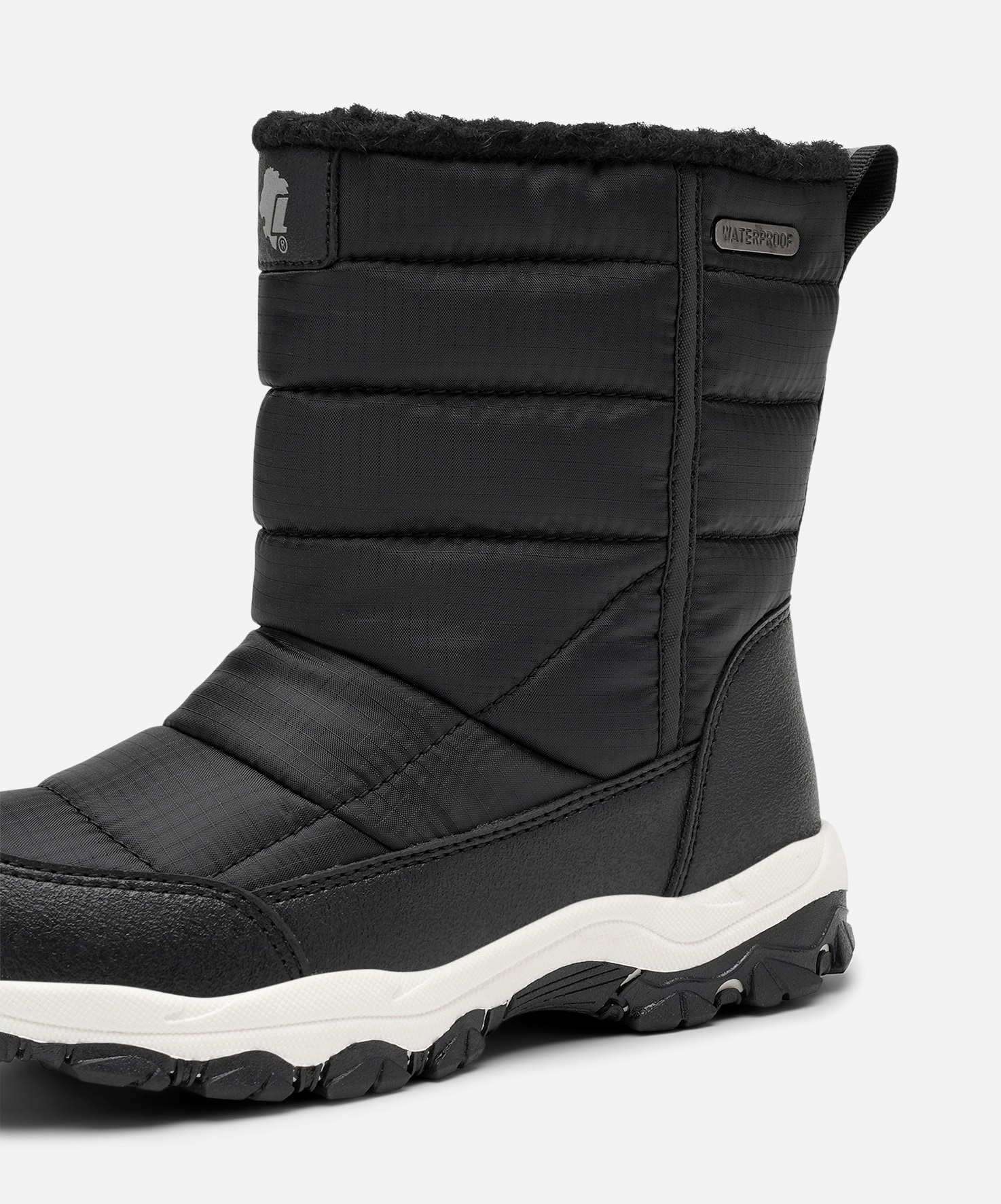 LEJON, Varmfodrade boots, waterproof Svarta