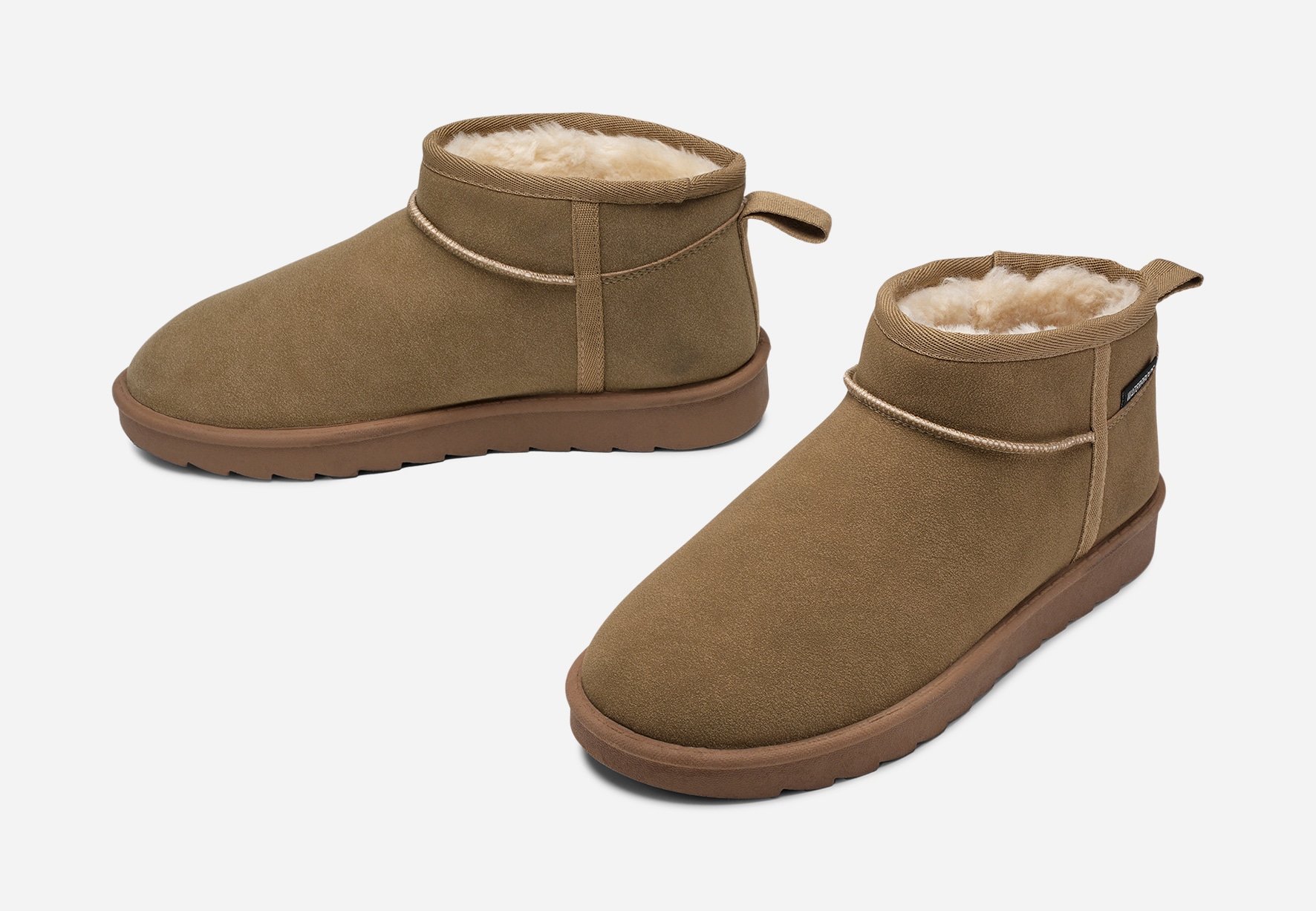 LEJON, Varmfodrade boots, waterproof Beigea