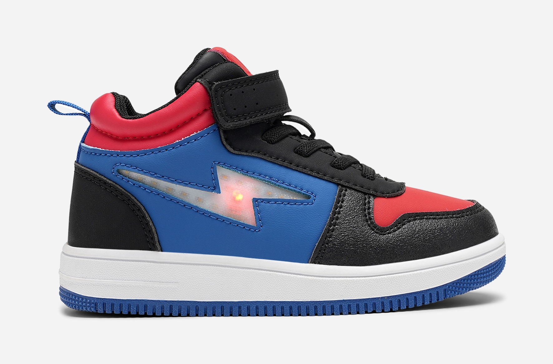 LEJON, Blinkande höga sneakers Blåa
