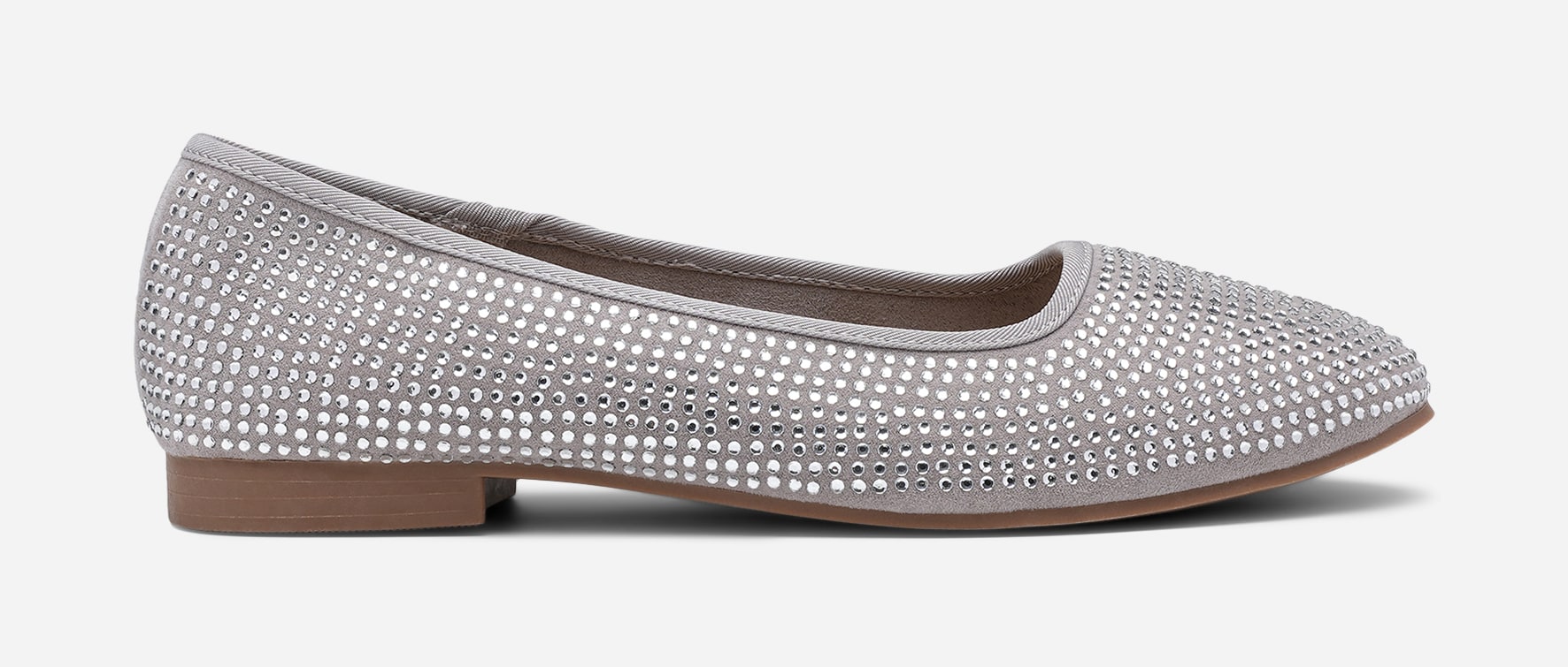 CLOU COMFORT, Ballerinaskor Gråa