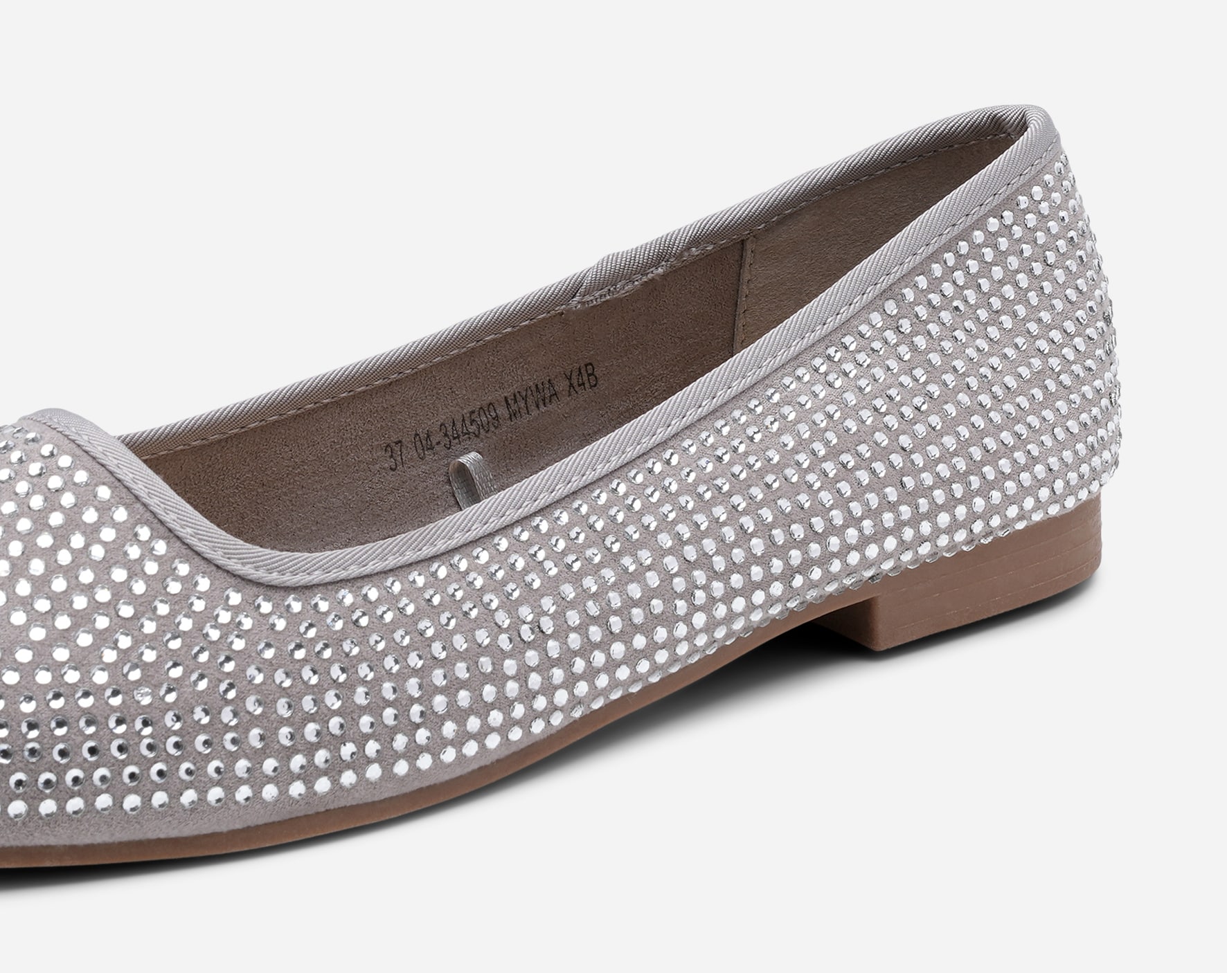 CLOU COMFORT, Ballerinaskor Gråa