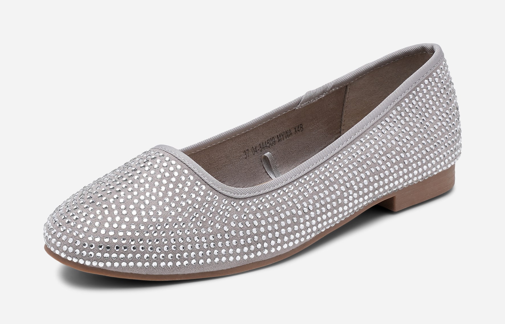 CLOU COMFORT, Ballerinaskor Gråa