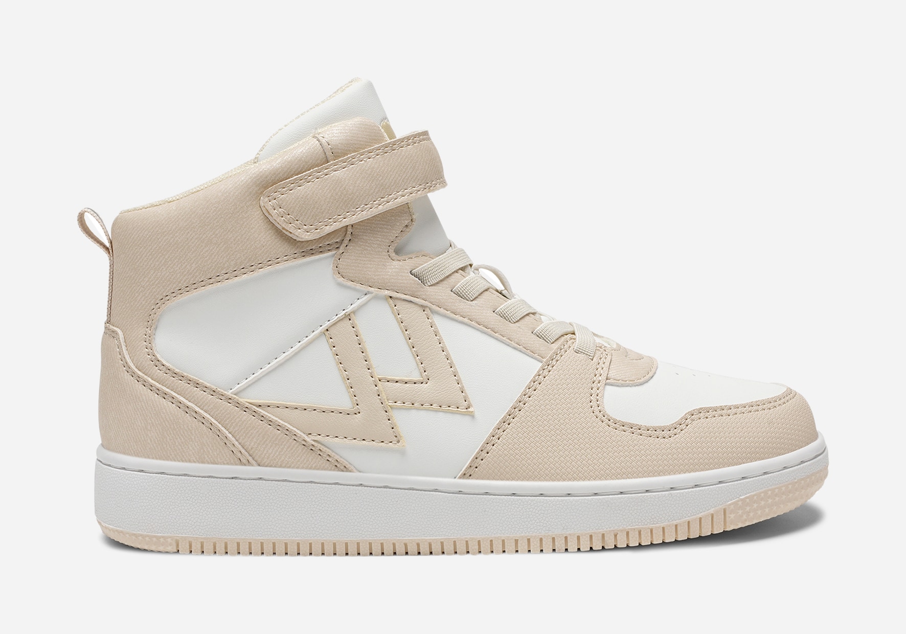 LEJON, Höga sneakers Beigea