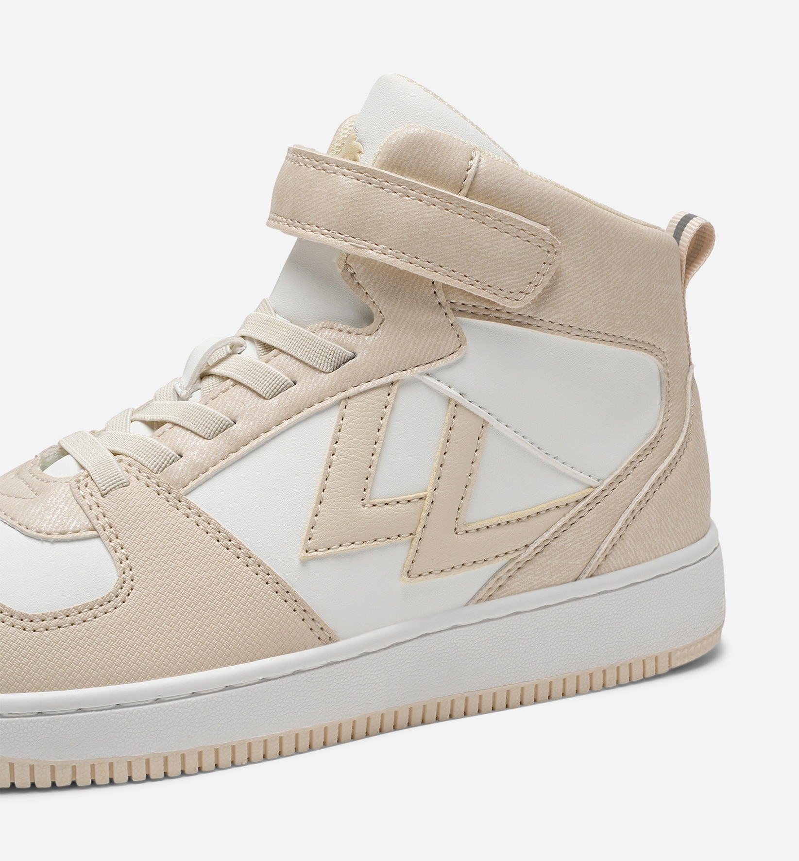 LEJON, Höga sneakers Beigea