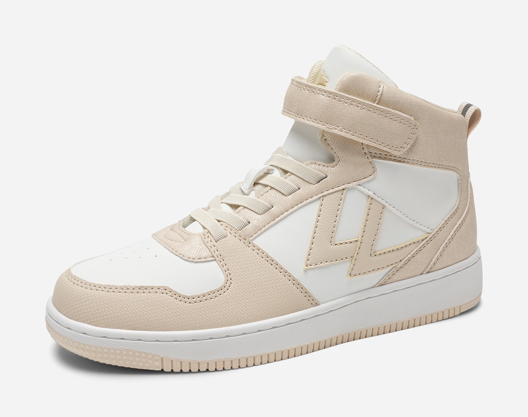 LEJON, Höga sneakers Beigea