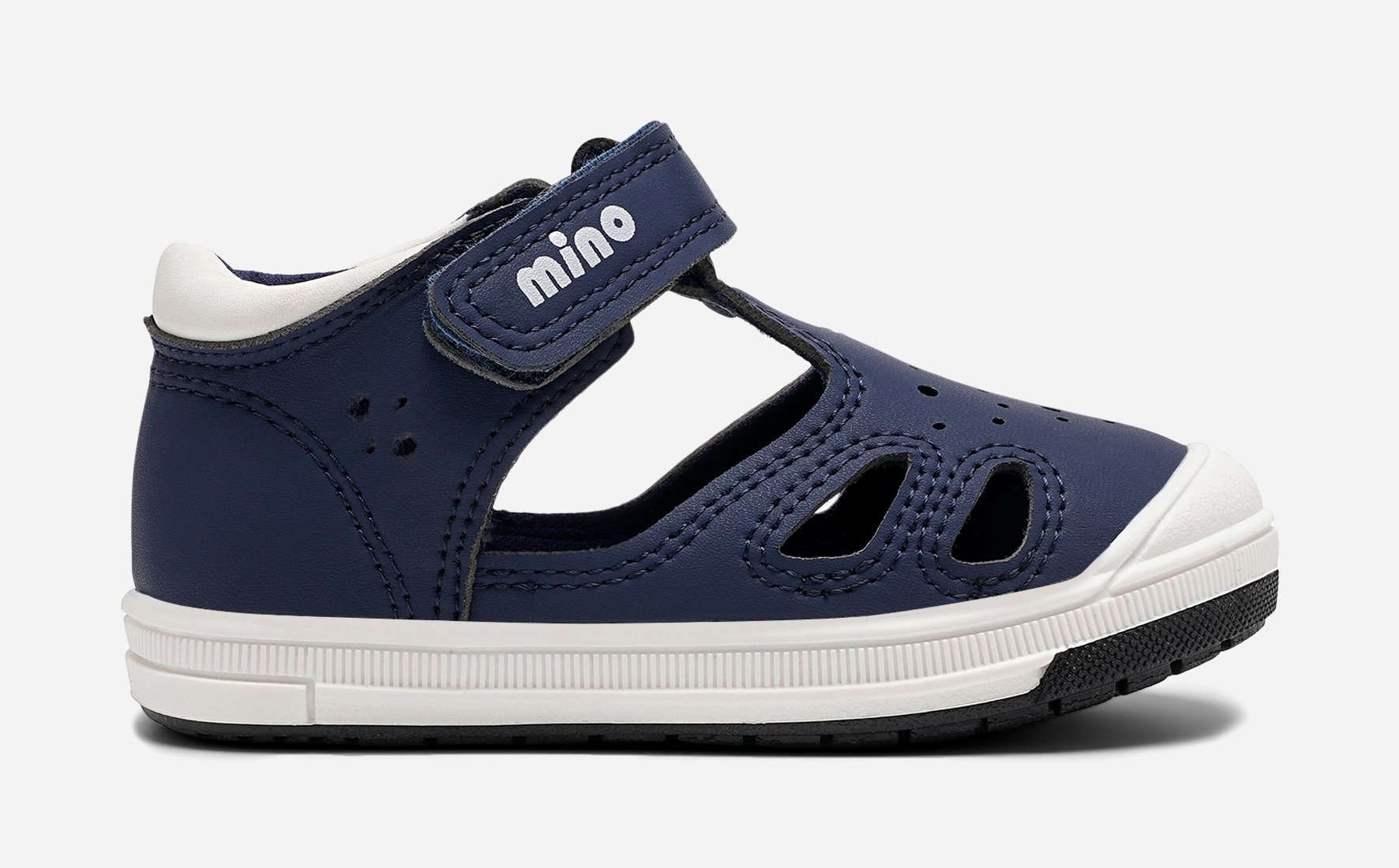 Mino, Lära-gå- sandaler Blåa