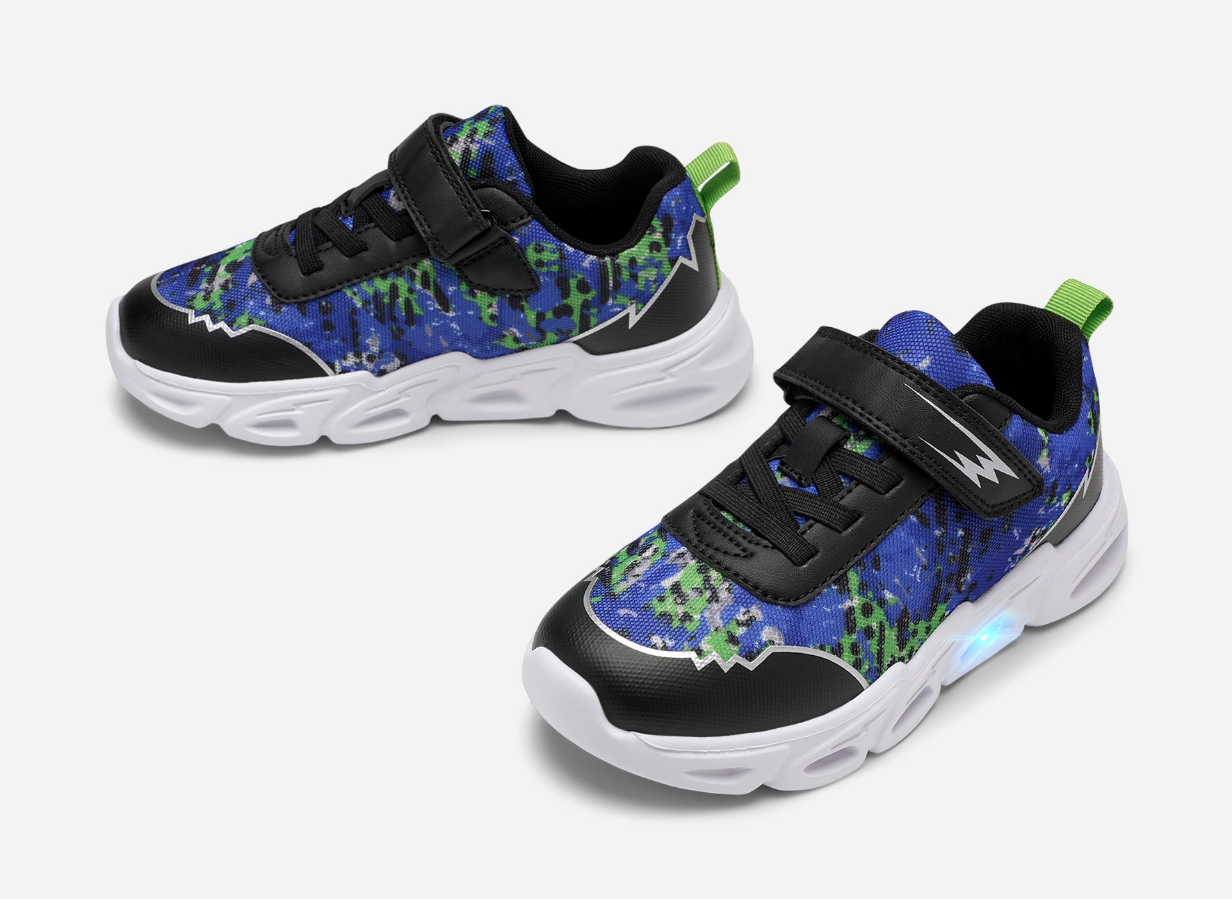 LEJON, Blinkande sneakers Svarta