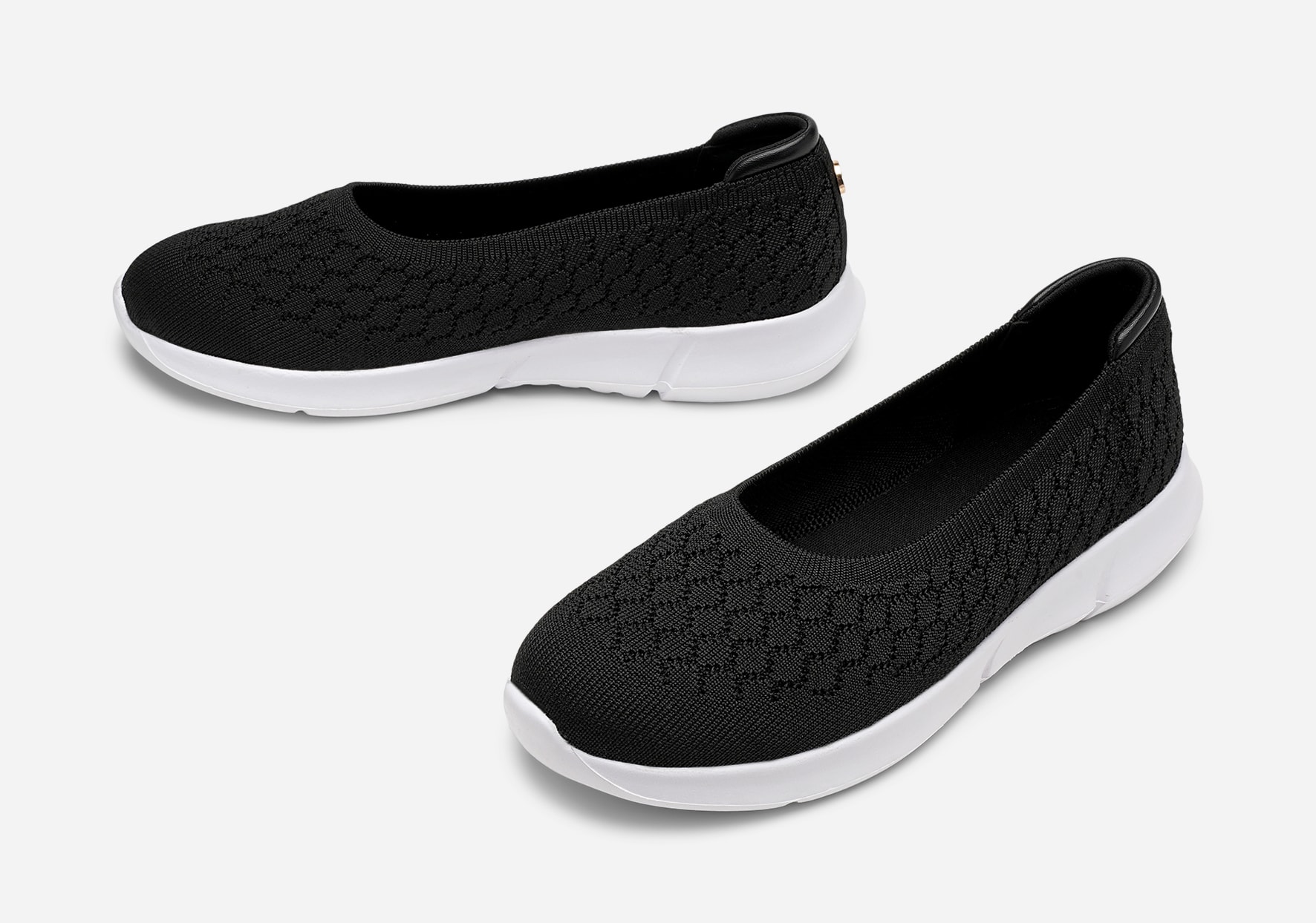 CLOU COMFORT, Ballerinaskor Svarta