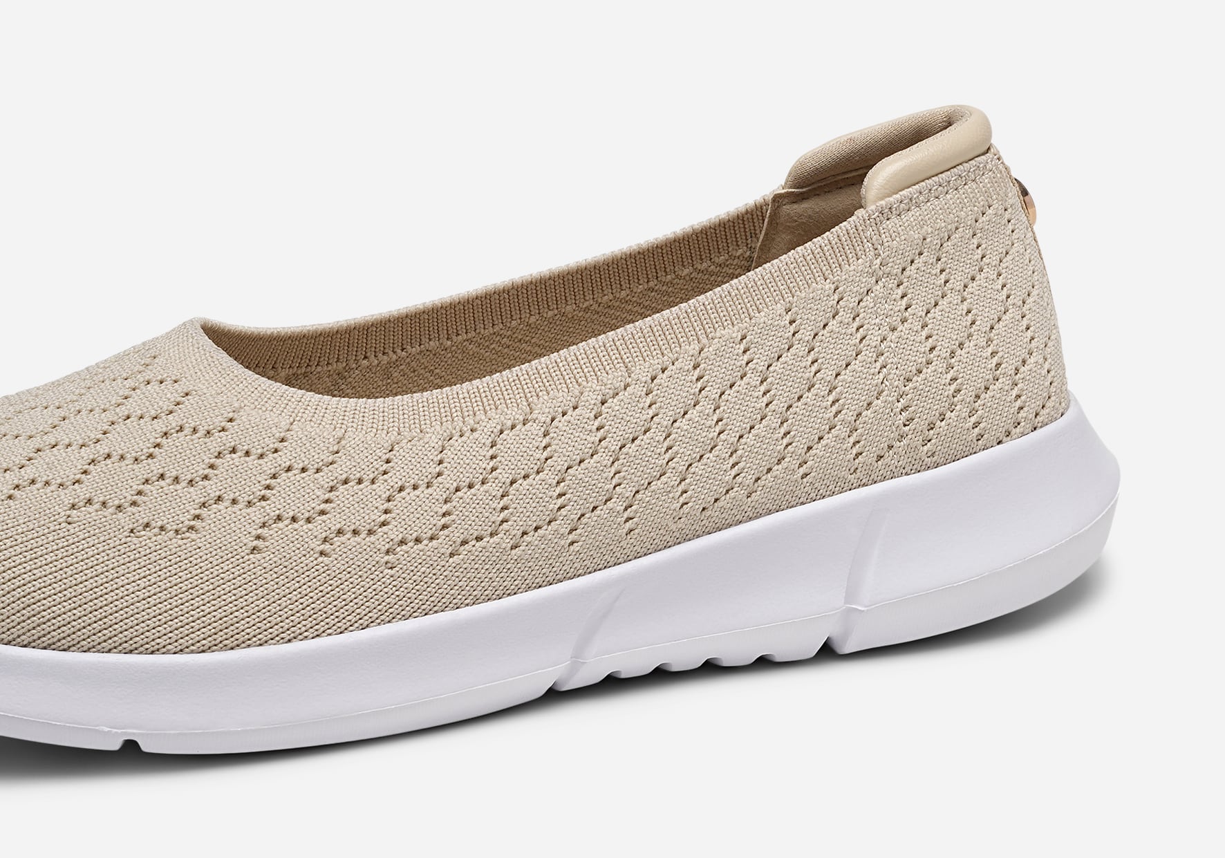 CLOU COMFORT, Ballerinaskor Beigea