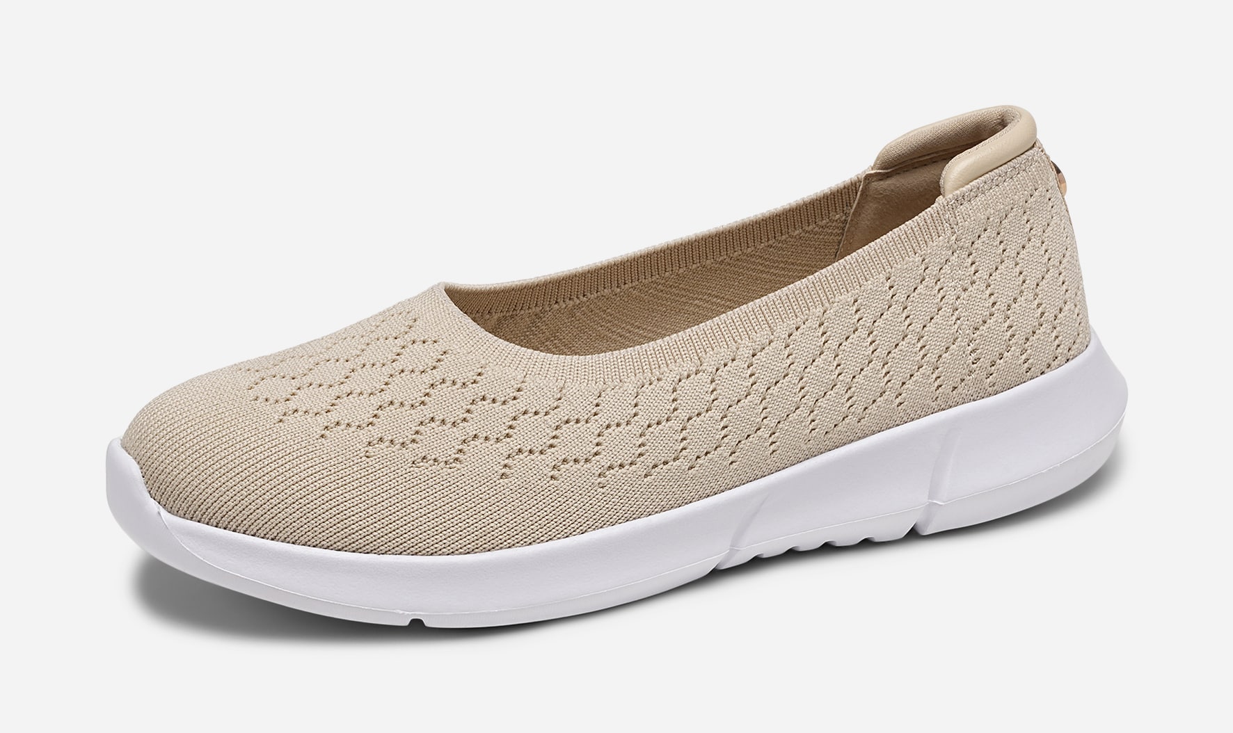 CLOU COMFORT, Ballerinaskor Beigea