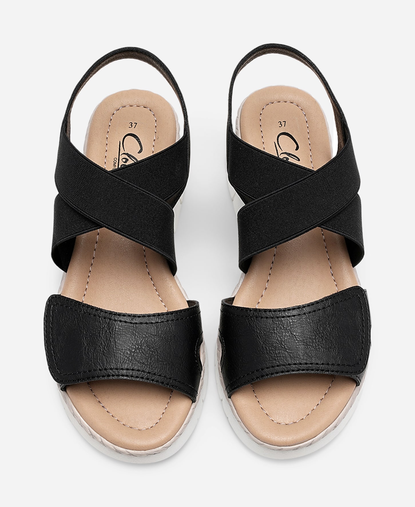 CLOU COMFORT, Sandaler Svarta