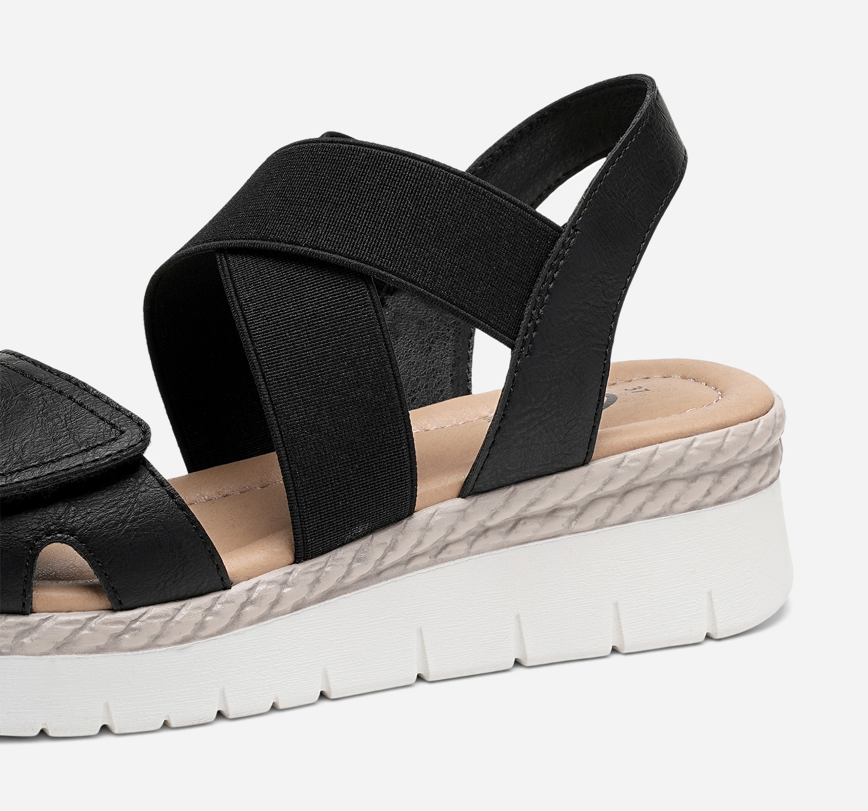 CLOU COMFORT, Sandaler Svarta