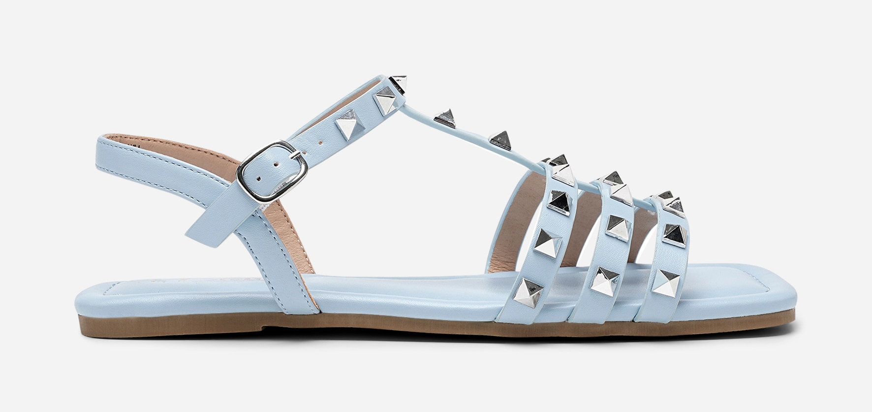 CLOU, Sandaler med remmar Blåa