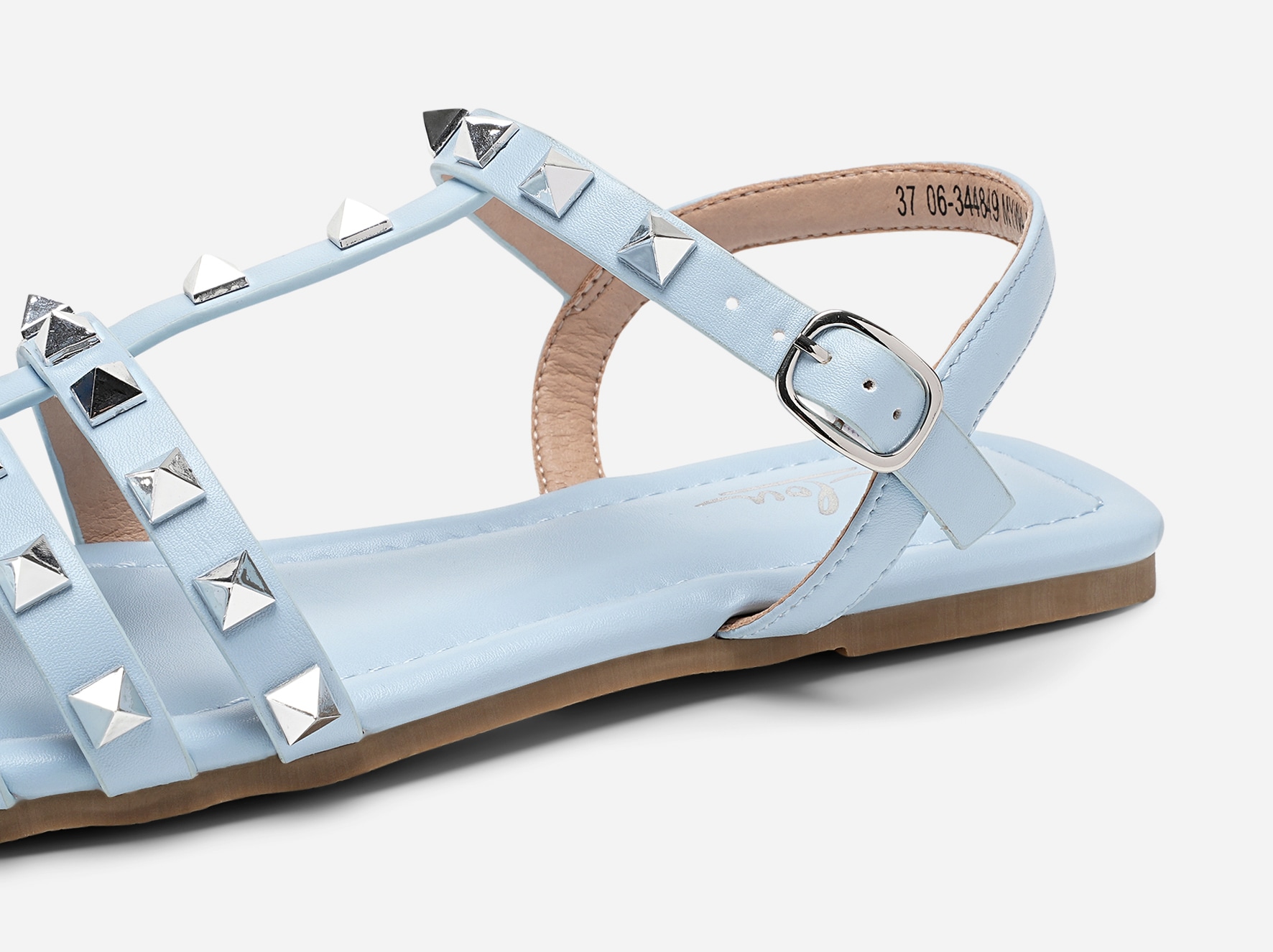 CLOU, Sandaler med remmar Blåa