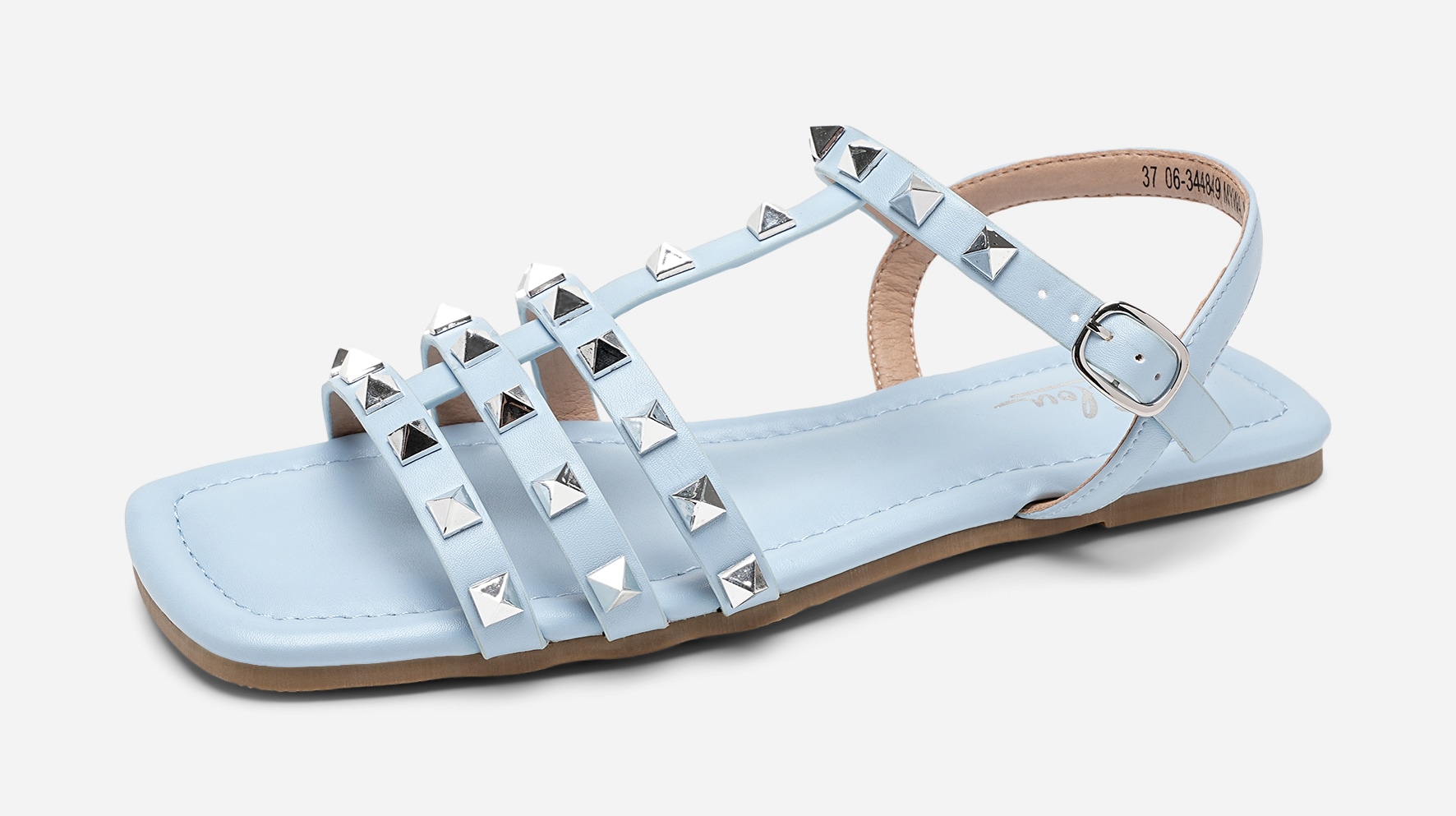 CLOU, Sandaler med remmar Blåa