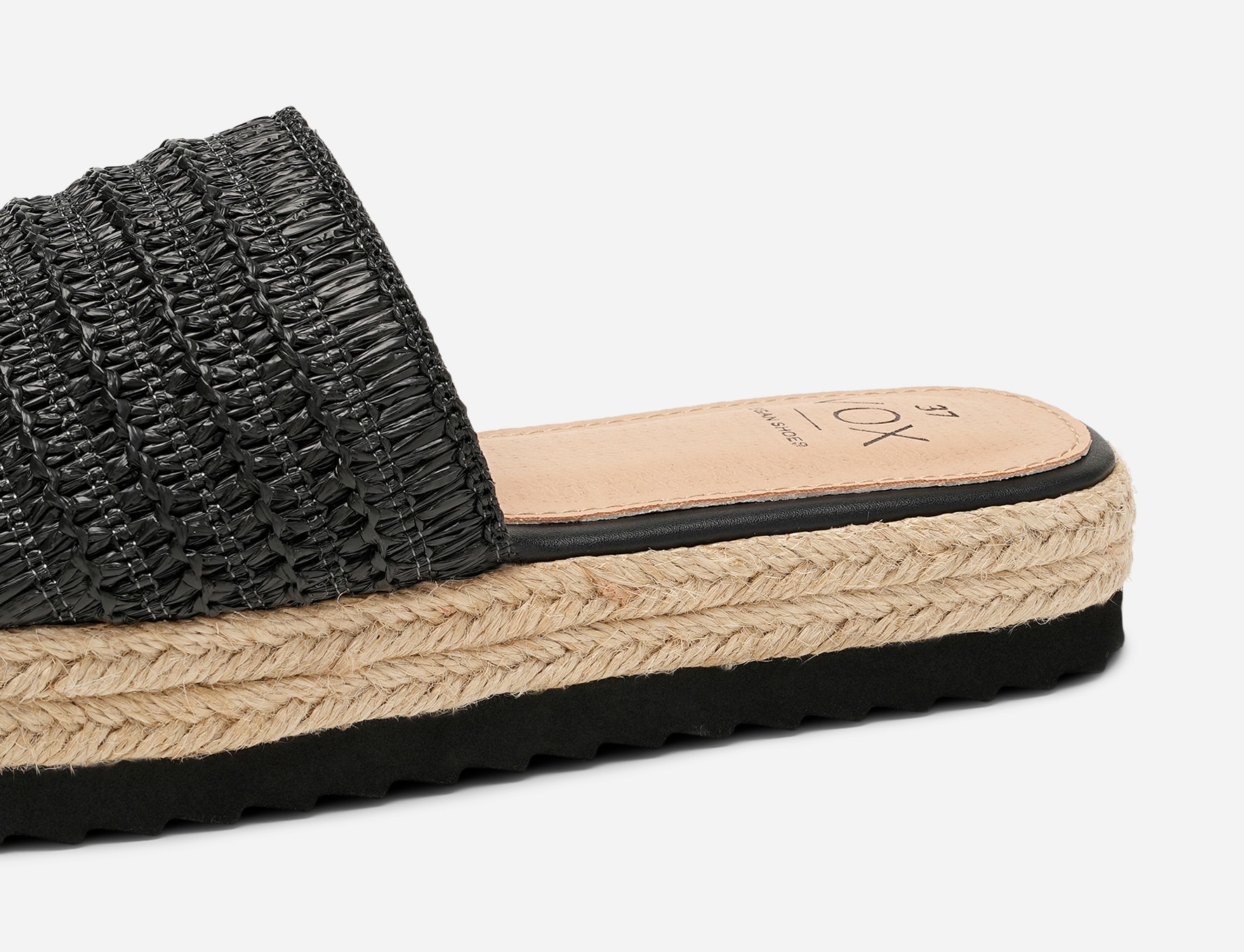 VOX, Sandaler med repsula Svarta