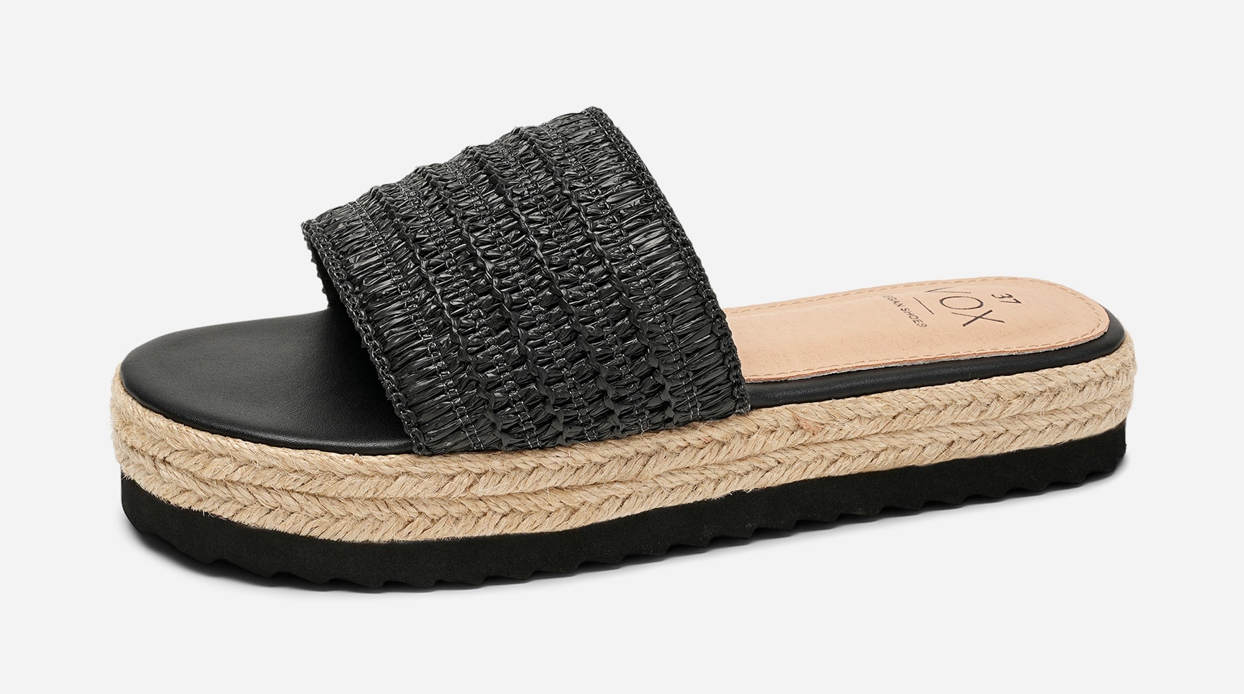 VOX, Sandaler med repsula Svarta