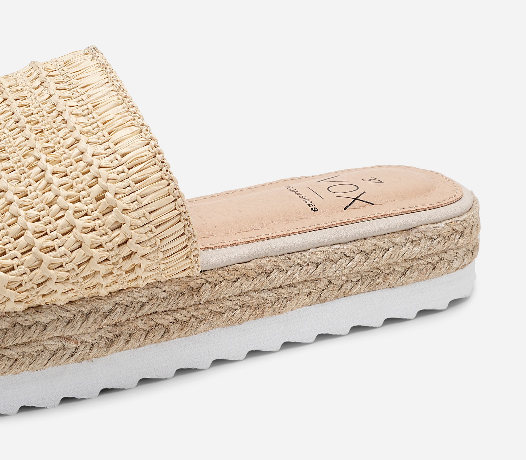 VOX, Sandaler med repsula Beigea