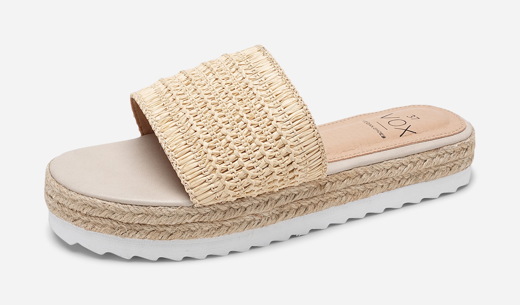 VOX, Sandaler med repsula Beigea